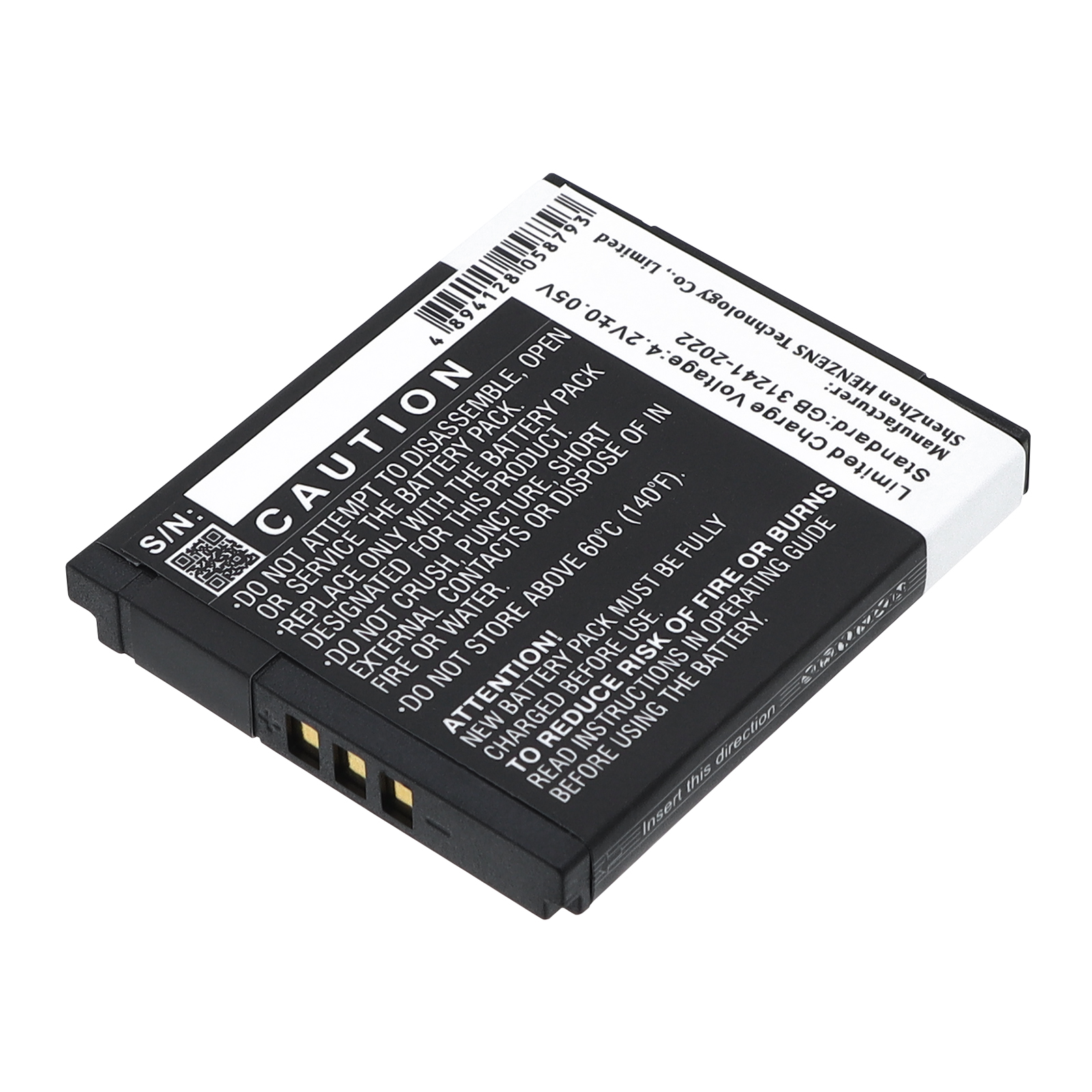 Акумулятор Canon ELPH 110 HS, ELPH 340 HS, IXUS 125, IXUS 125 HS, IXUS 125HS, IXUS 127, IXUS 130, IXUS 132, IXUS 133, IXUS 135, IXUS 137, IXUS 140, IXUS 145, IXUS 147, IXUS 150, IXUS 155, IXUS 157, IXUS 160, IXUS 165, IXUS 170, IXUS 240 HS, IXUS - Зображення 3