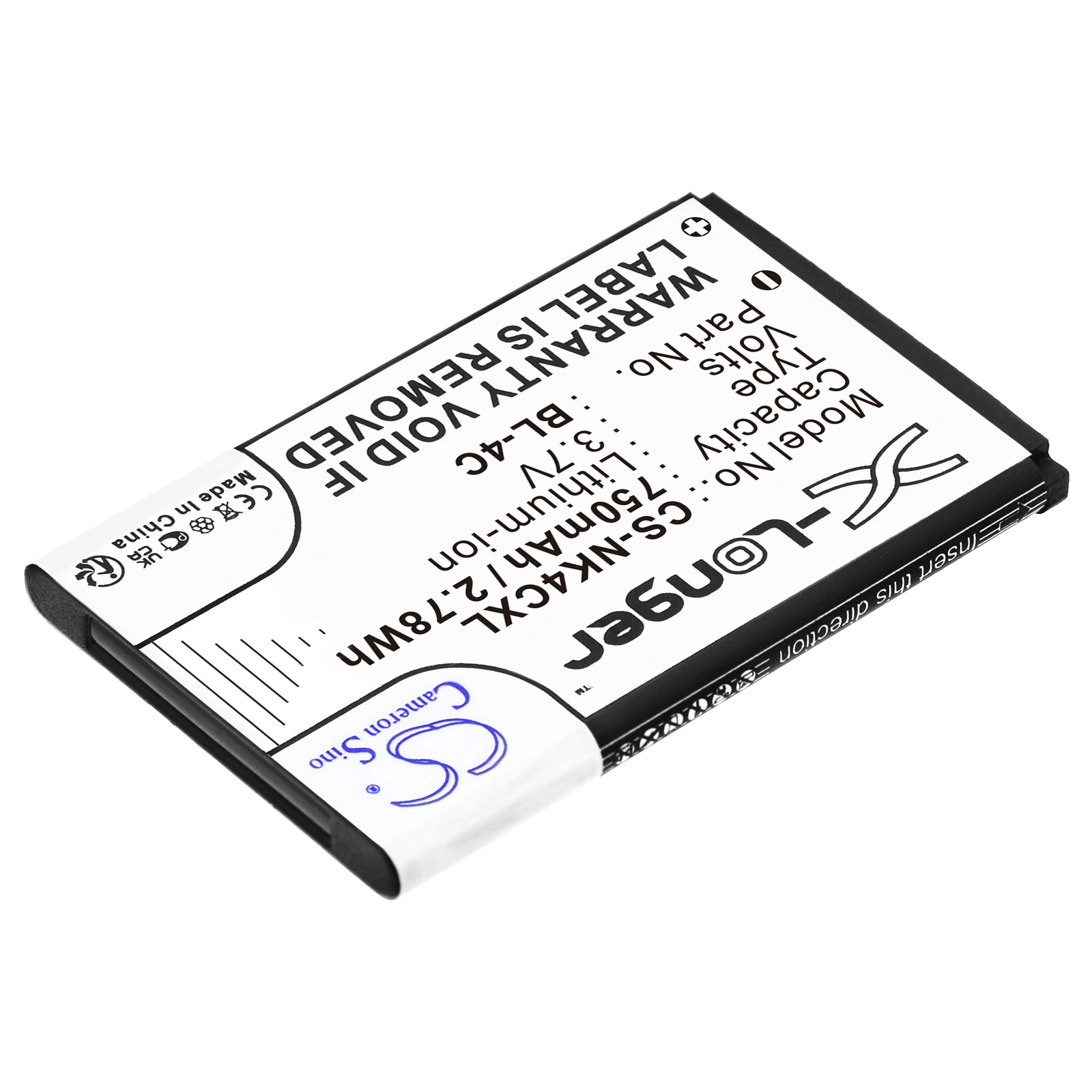 Акумулятор Manta MS1701, TEL2405, TEL2408 - Зображення 2