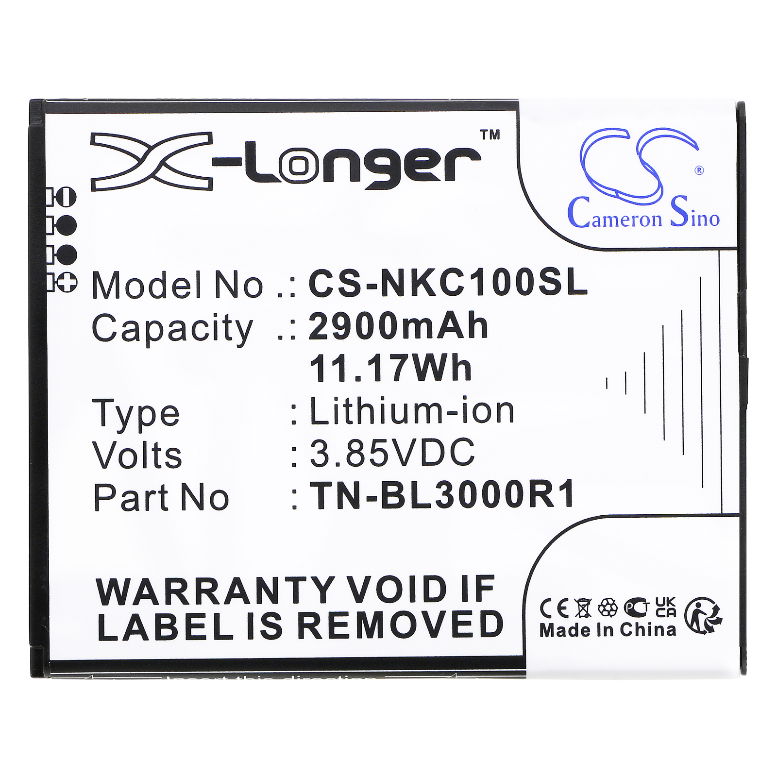 Акумулятор Nokia C100, C100 2022, N152DL, TA-1520 - Зображення 3
