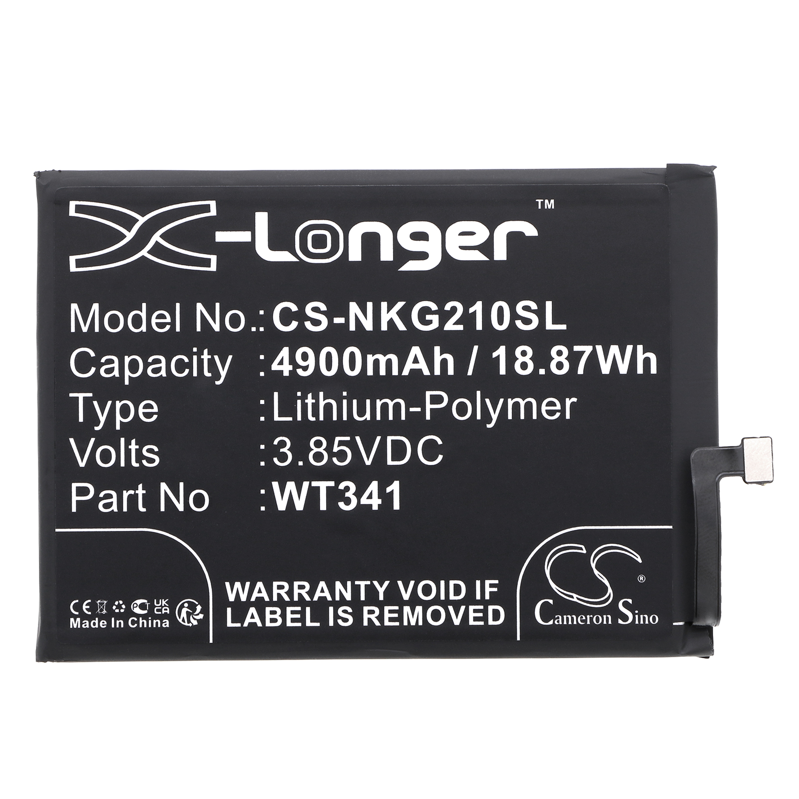 Акумулятор Nokia G21, G21 2022 - Зображення 3