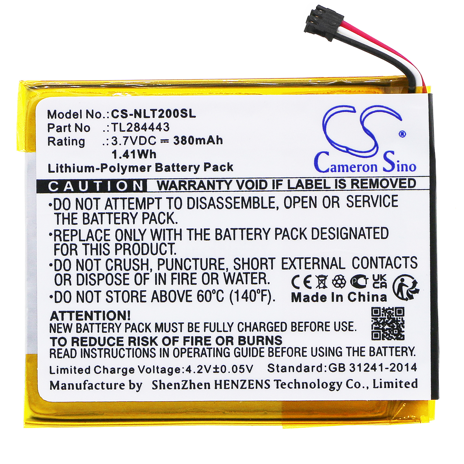 Акумулятор Nest A0013, Learning Thermostat 2nd Genera, Learning Thermostat 3rd Gen, Learning Thermostat 3rd Genera, T3007ES, T3008US, T4000ES, Thermostat E - Зображення 3