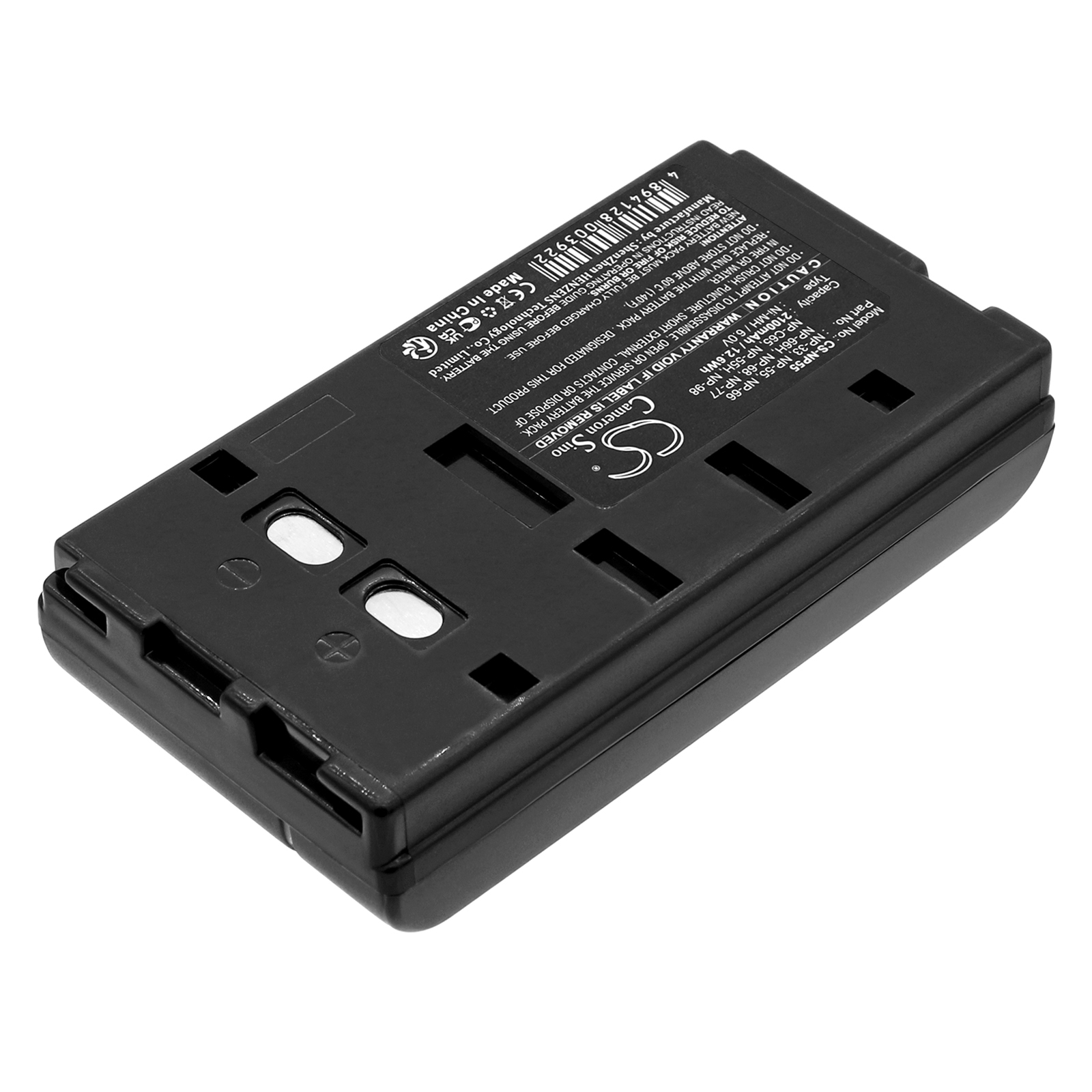 Акумулятор FUJI 8FF60, CVC-600, CVT-60, CVT70, CVT-70, F-120SW, F-122SW, F-128SW, F20, F-22SW, F-60WIDE, F-610, F-610AF, F-615, F-615AF, F-620, F-620AF, F-630DE, F-650, F-650AF, F-660, F-690, F-810, F-820, FF-120SW, FF-122SW, FF-60, FF-60WIDE, - Зображення 2