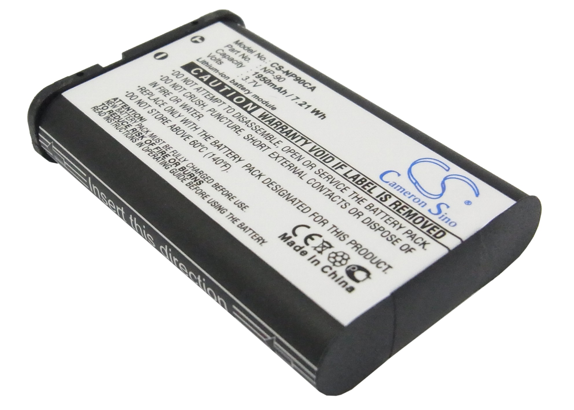Акумулятор Casio Exilim EX-FH100, Exilim EX-FH100BK, Exilim EX-H10, Exilim EX-H10BK, Exilim EX-H15, Exilim EX-H20G, Exilim EX-Z2000, Exilim EX-Z2000BK, Exilim EX-Z2000PK, Exilim EX-Z2000RD, Exilim EX-Z2000SR, Exilim EX-Z2000VT