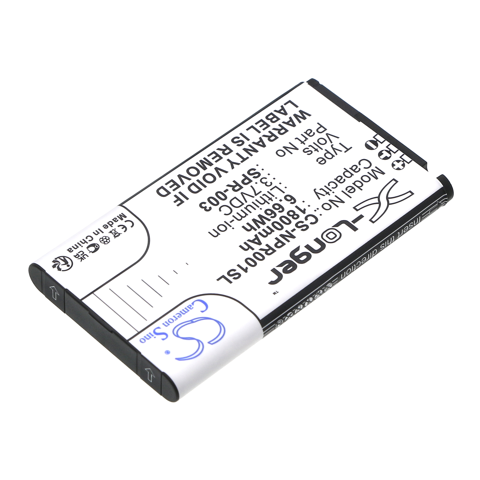 Акумулятор Nintendo 3DSLL, DS XL 2015, NEW 3DSLL, SPR-001 - Зображення 2