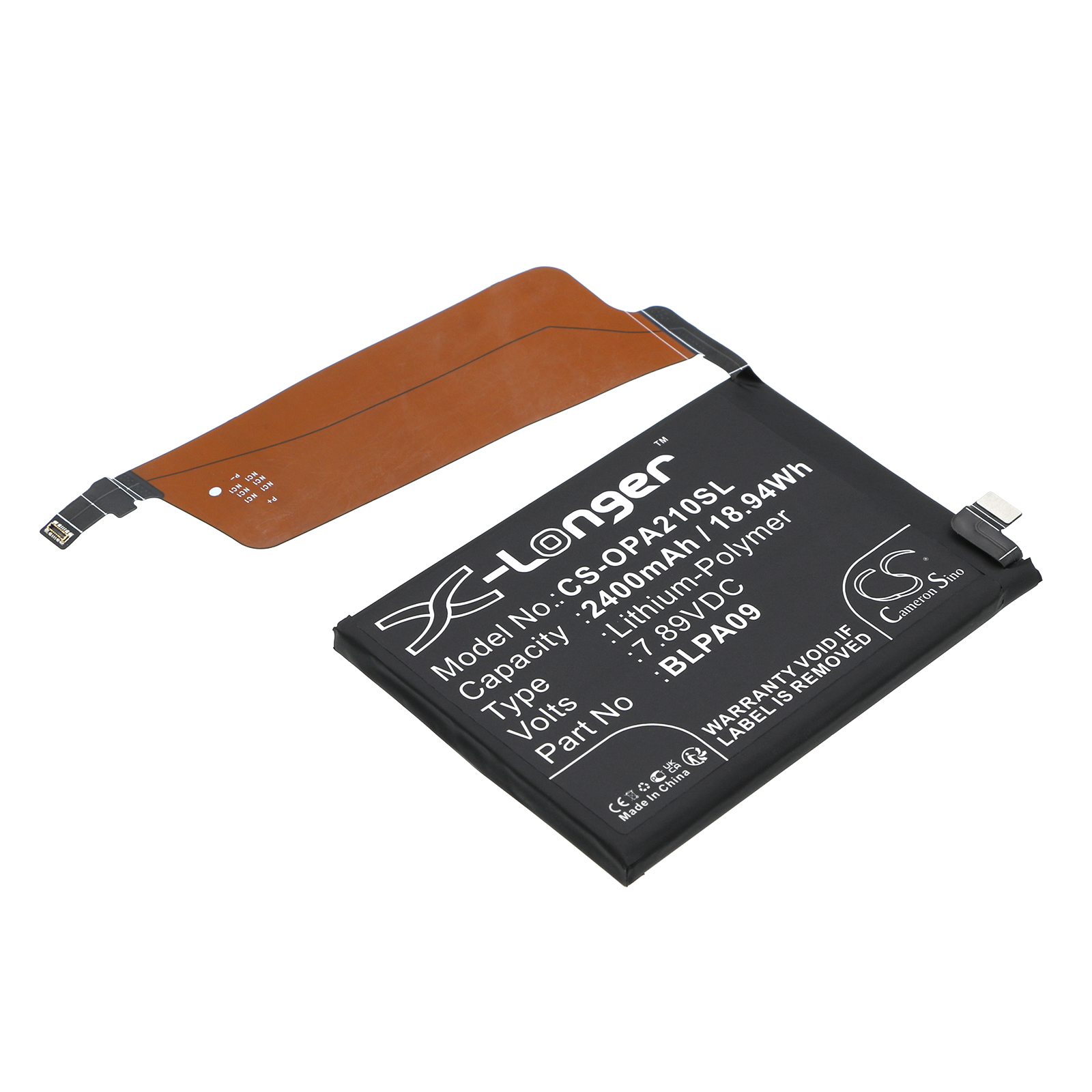 Акумулятор Oneplus Ace 2 Pro