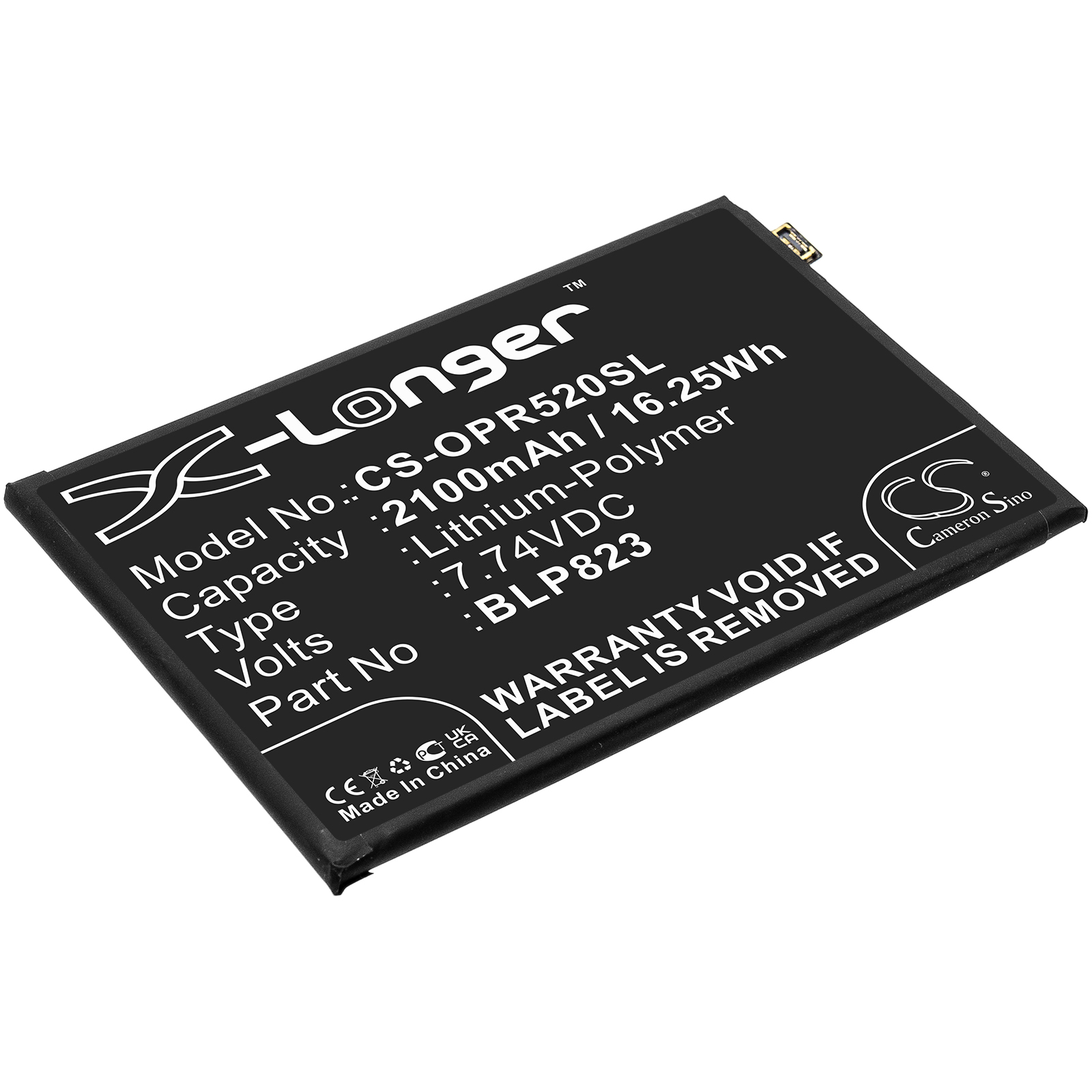 Акумулятор OPPO CPH2201, PDSM00, PDST00, Reno5 Pro, Reno5 Pro 5G