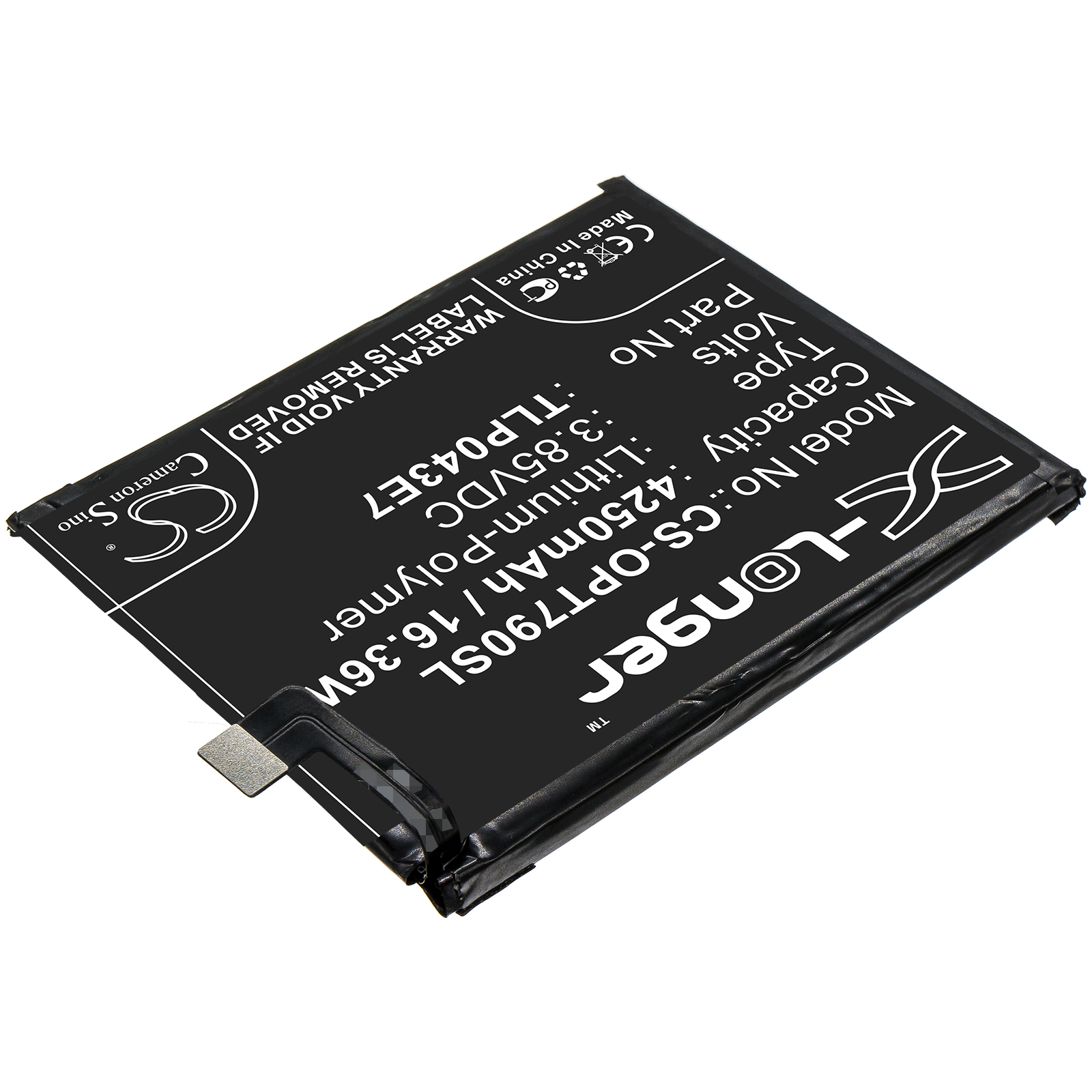 Акумулятор Alcatel T790H, T790S, T790W, T790Y, T790Z - Зображення 2