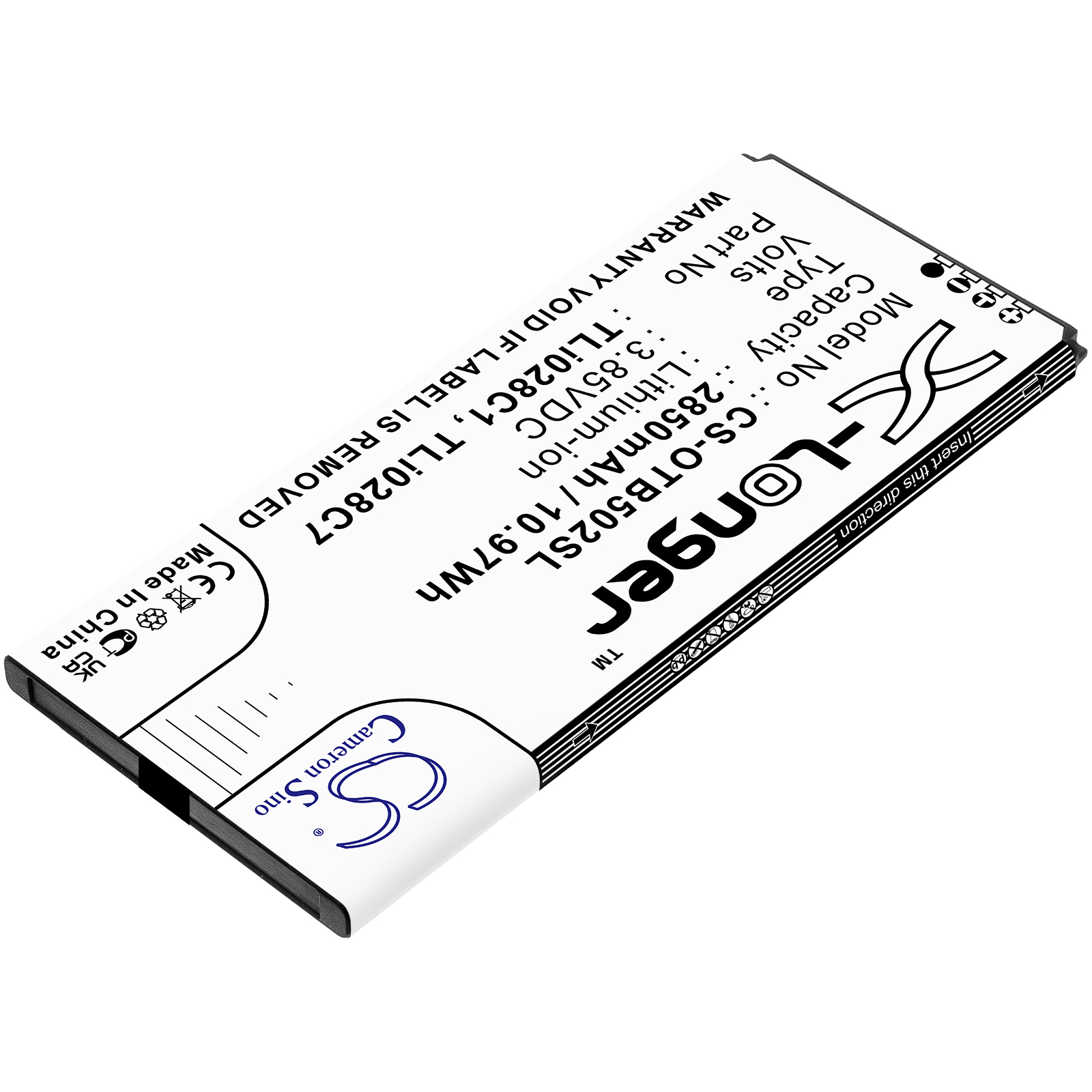 Акумулятор Alcatel 1B 2020, OT-5002A, OT-5002D, OT-5002D_EEA, OT-5002F, OT-5002H, OT-5002H_EEA, OT-5002I, OT-5002M, OT-5002R, OT-5002S, OT-5002X - Зображення 2