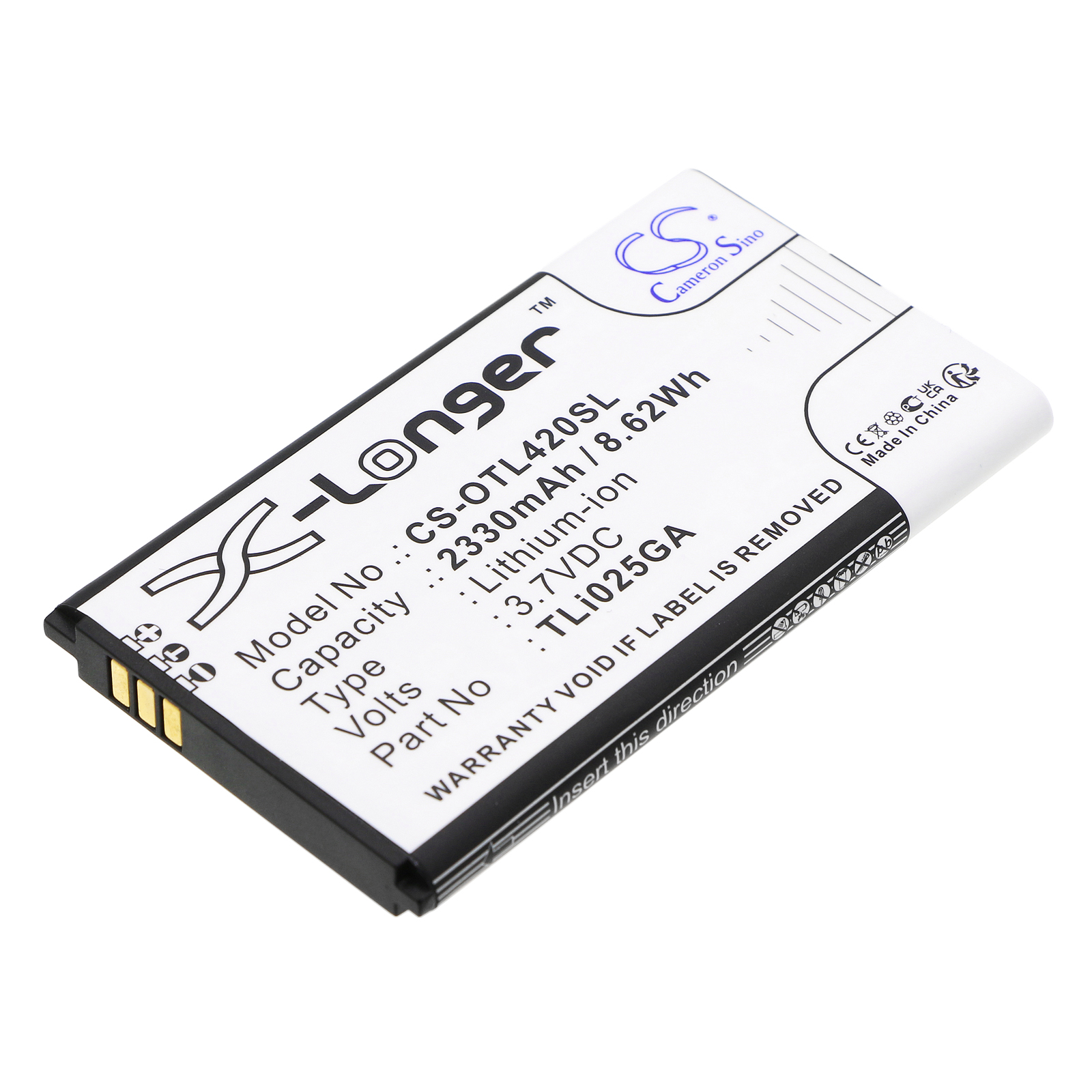 Акумулятор Alcatel Link Zone, MW42LM