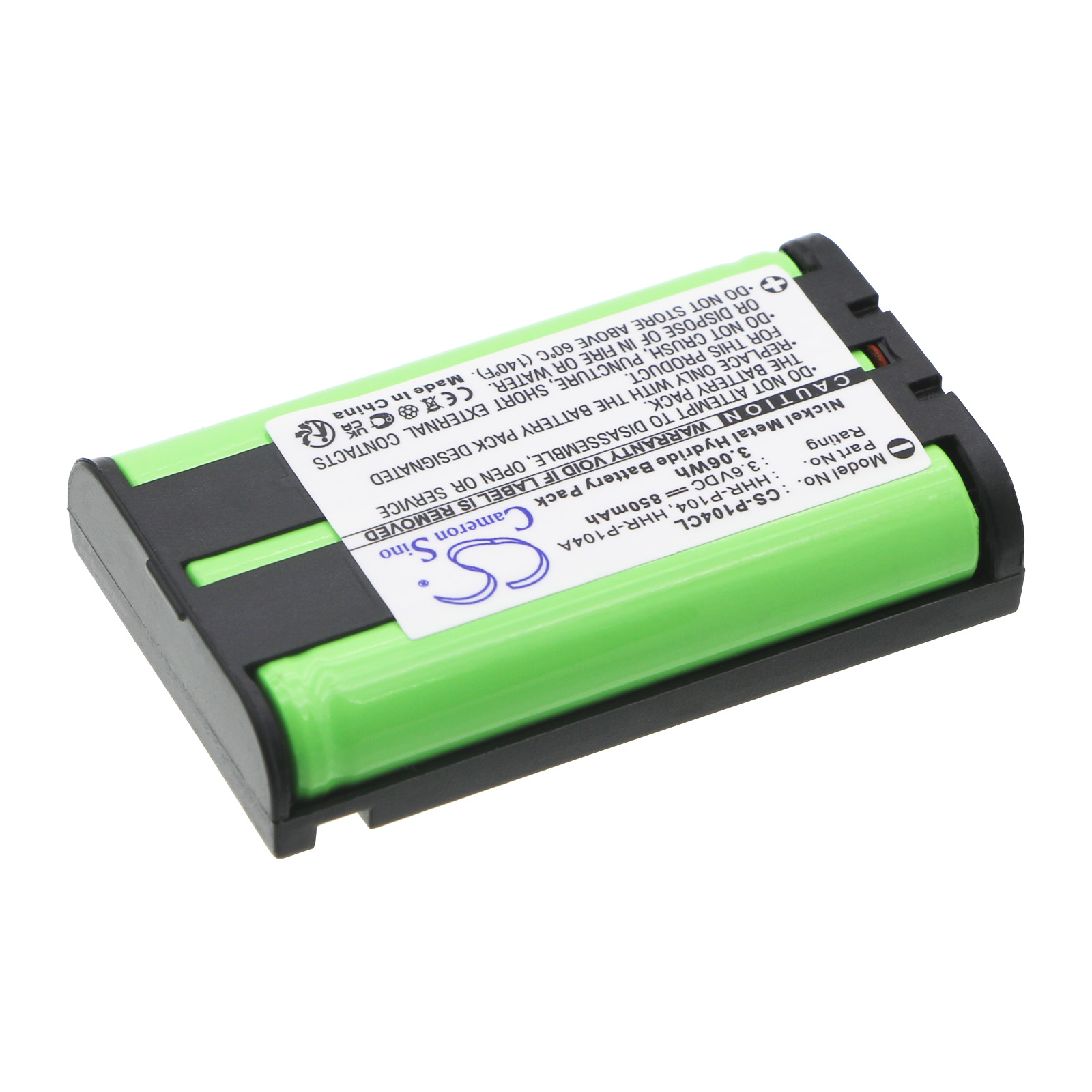 Акумулятор Panasonic KX-FG5210, KX-FG5212, KX-FG5213, KX-FG6550, KX-FGP378, KX-FGP379, KX-FPG378, KX-FPG379, KX-FPG391, KX-TG2300, KX-TG2302, KX-TG2302B, KX-TG2303, KX-TG2303B, KX-TG2303W, KX-TG2312, KX-TG2312W, KX-TG2313, KX-TG2313F, KX-TG2313P, - Зображення 2