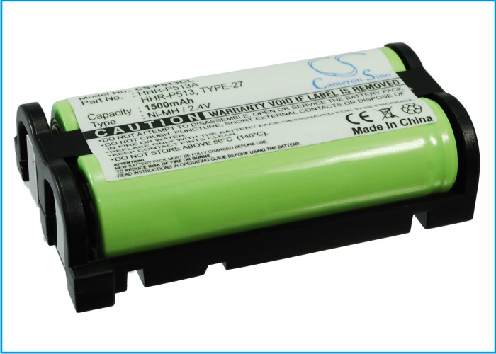 Акумулятор Panasonic HHRP513A, HHR-P513A, KXTG2208, KX-TG2208, KXTG2208B, KX-TG2208B, KX-TG2208W, KXTG2214, KX-TG2214, KX-TG2214B, KX-TG2214S, KXTG2214W, KX-TG2214W, KXTG2216, KX-TG2216, KX-TG2216BV, KX-TG2216FV, KX-TG2216RV, KXTG2216SV, - Зображення 2