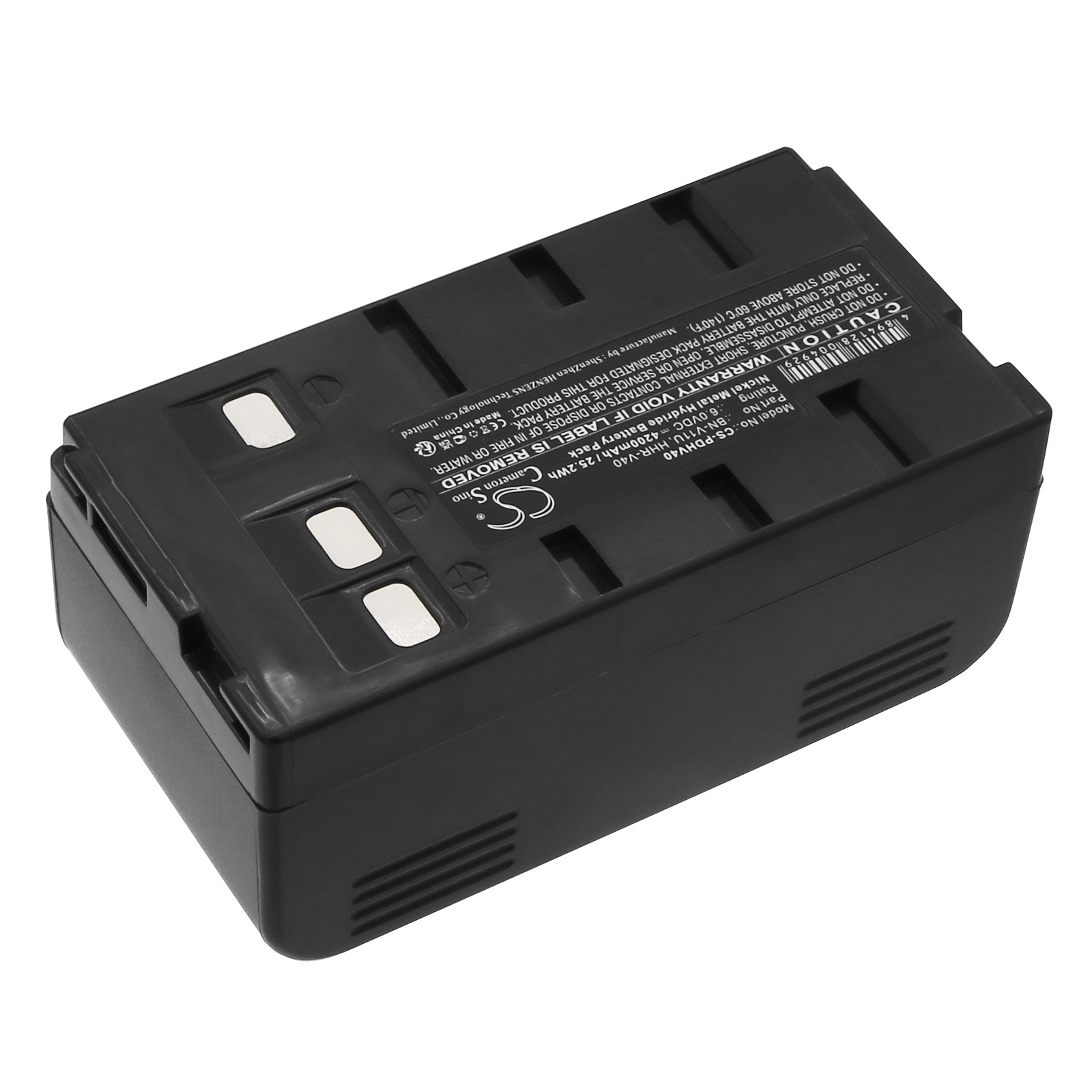 Акумулятор Panasonic LC-1, NV-3CCD1, NV-61, NV-63, NV-A1/E, NV-A3/E, NV-ALEN, NV-CS1/E, NV-CSLEN, NV-G1, NV-G101, NV-G101A, NV-G120, NV-G2, NV-G200, NV-G202, NV-G202A, NV-G220, NV-G3, NV-G303, NV-G3A, NV-M810, NV-M810PX, NV-MS70, NV-MS95, NV-MS950, - Зображення 2