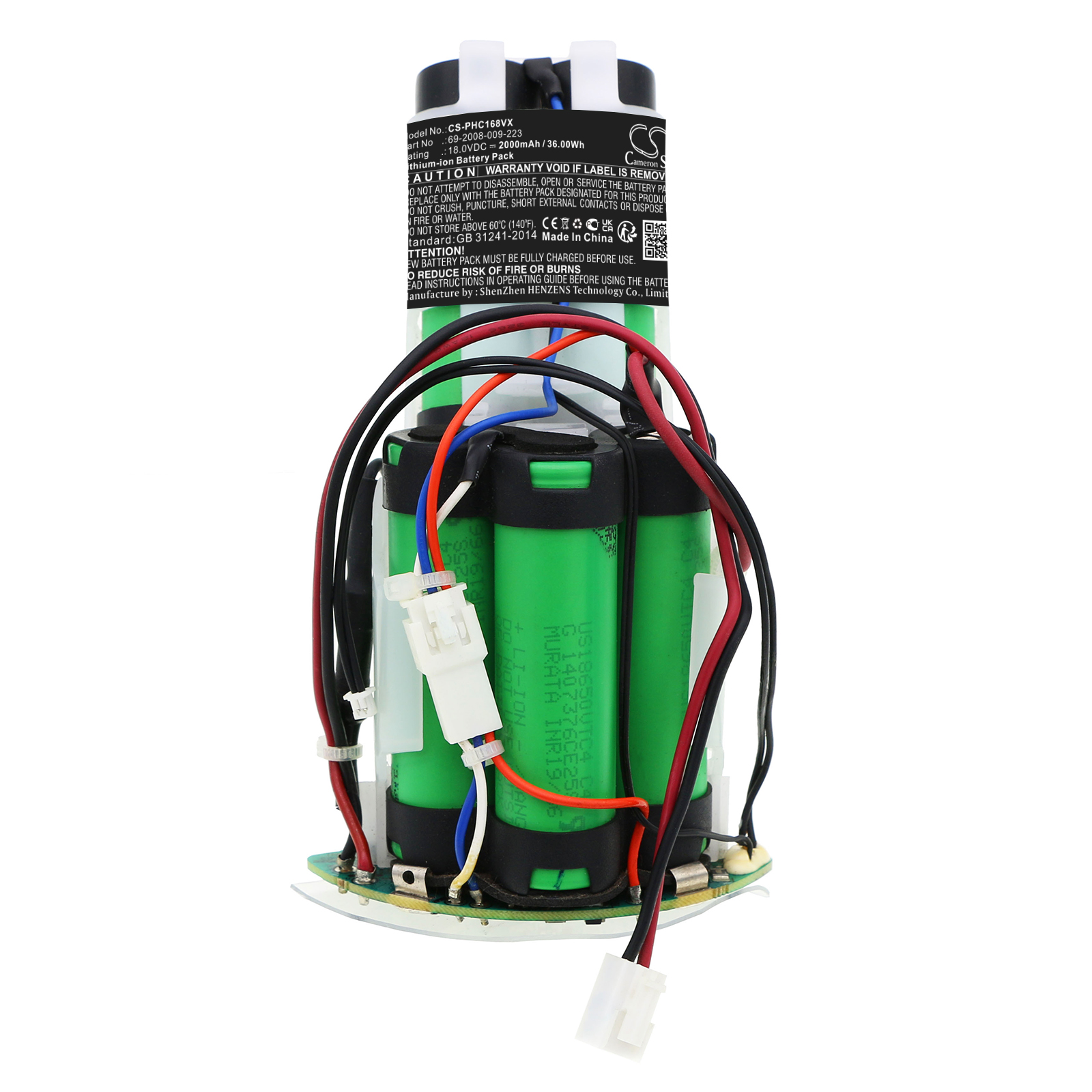 Акумулятор Philips FC6161, FC6162, FC6163/02RU, FC6164/02RU, FC6167, FC6167/01WEU, FC6168, FC6168/01, FC6168/01NL, FC6168/62, FC6169/01, FC6169/01WEU, FC6171/01WEU, FC6401, FC6404, FC6404/01, FC6404/01WEU, FC6405, FC6405/01 - Зображення 3