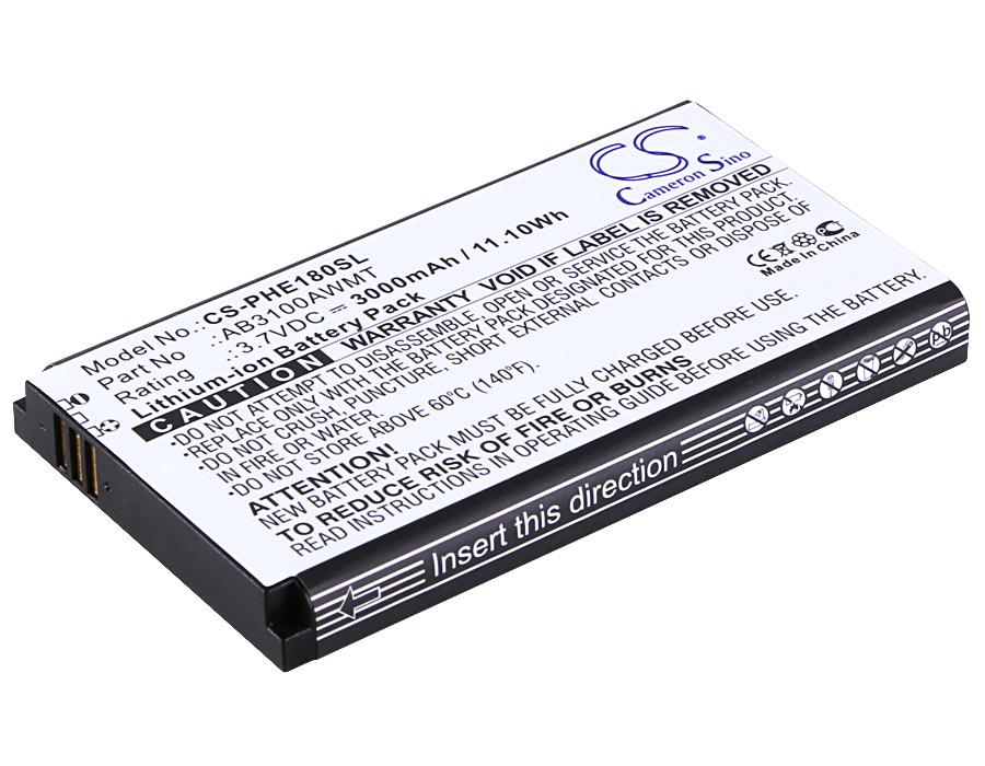 Акумулятор Philips CTE180BK, CTE180BK/00, CTX1560, CTX5500, E181, X1560, X1561, X5500, Xenium E180, Xenium E181, Xenium X1560, Xenium X1561, Xenium X5500
