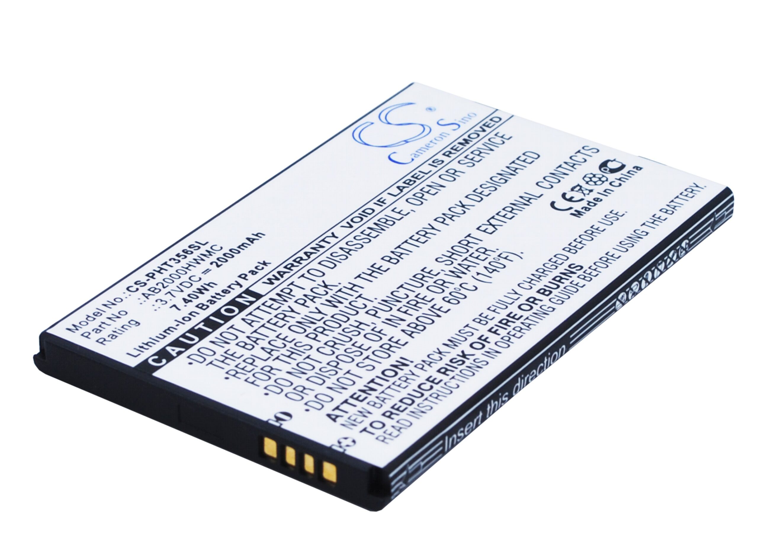 Акумулятор Philips CTW3568, W3568, Xenium T3566, Xenium W3568
