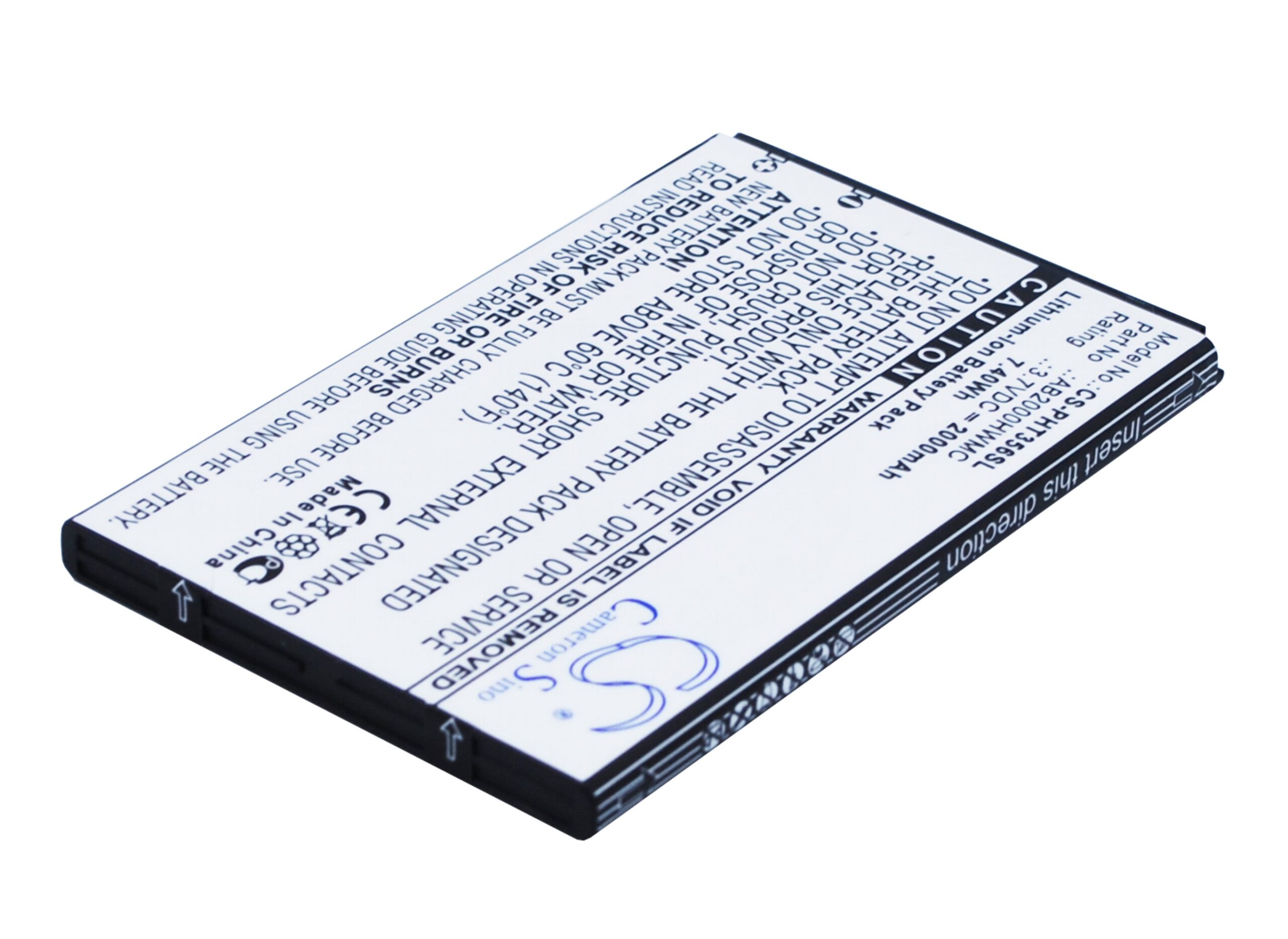 Акумулятор Philips CTW3568, W3568, Xenium T3566, Xenium W3568 - Зображення 2