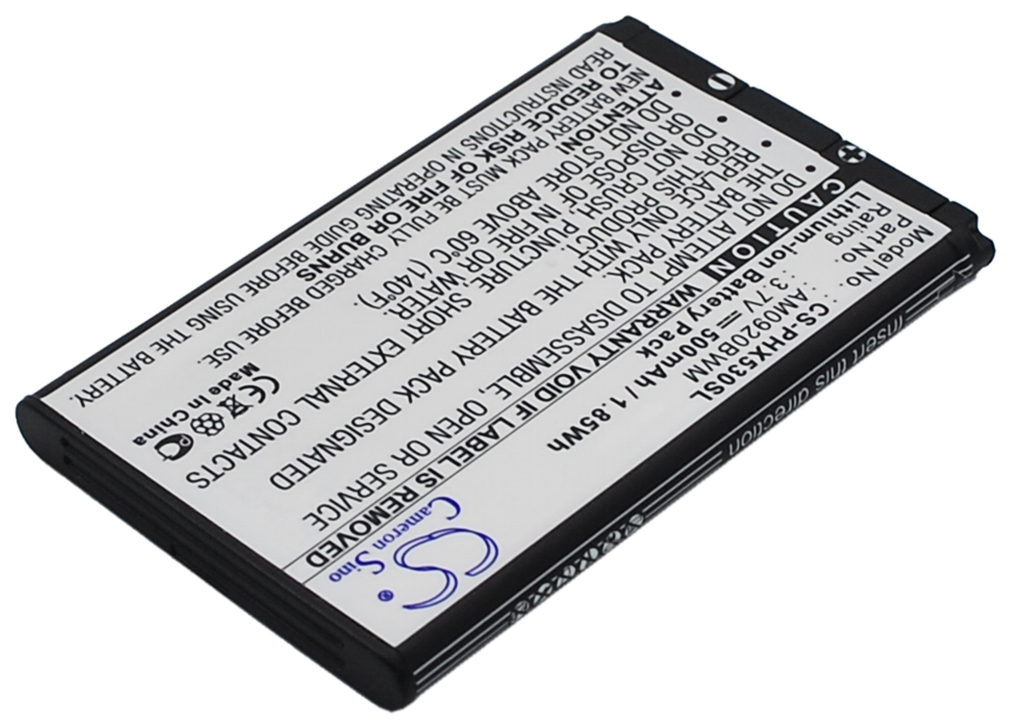 Акумулятор Philips 9@9Q, 9A9Q, X530, Xenium 9@9Q, Xenium 9A9Q, Xenium X530 - Зображення 2