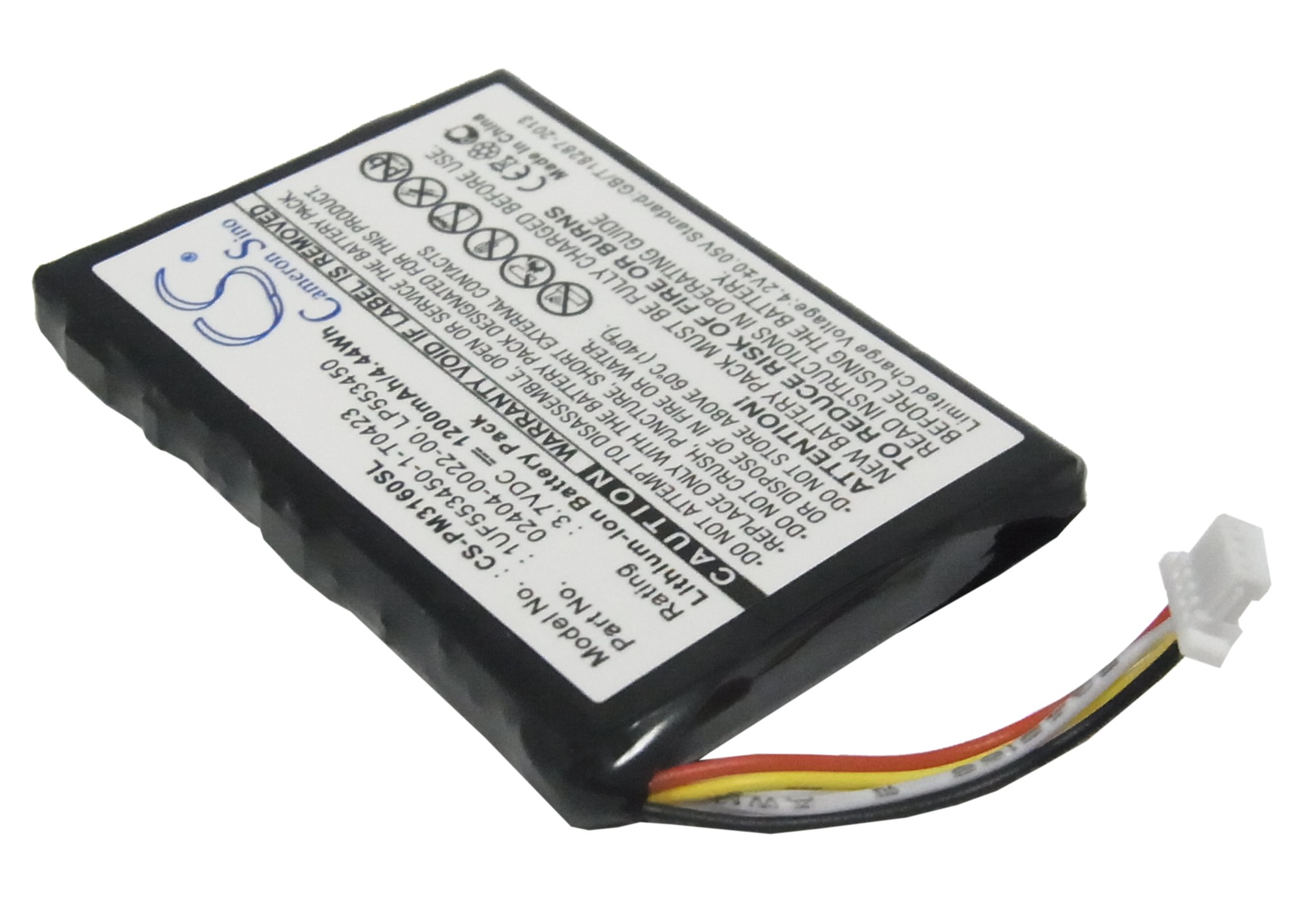 Акумулятор Cisco 3rd, F460, Generation, M31120B, M3160, Mino HD, PUDFVM31120B, S1240, U260, U260B, U260W, U260W 4 GB, Video MinoHD, Video UltraHD - Зображення 2