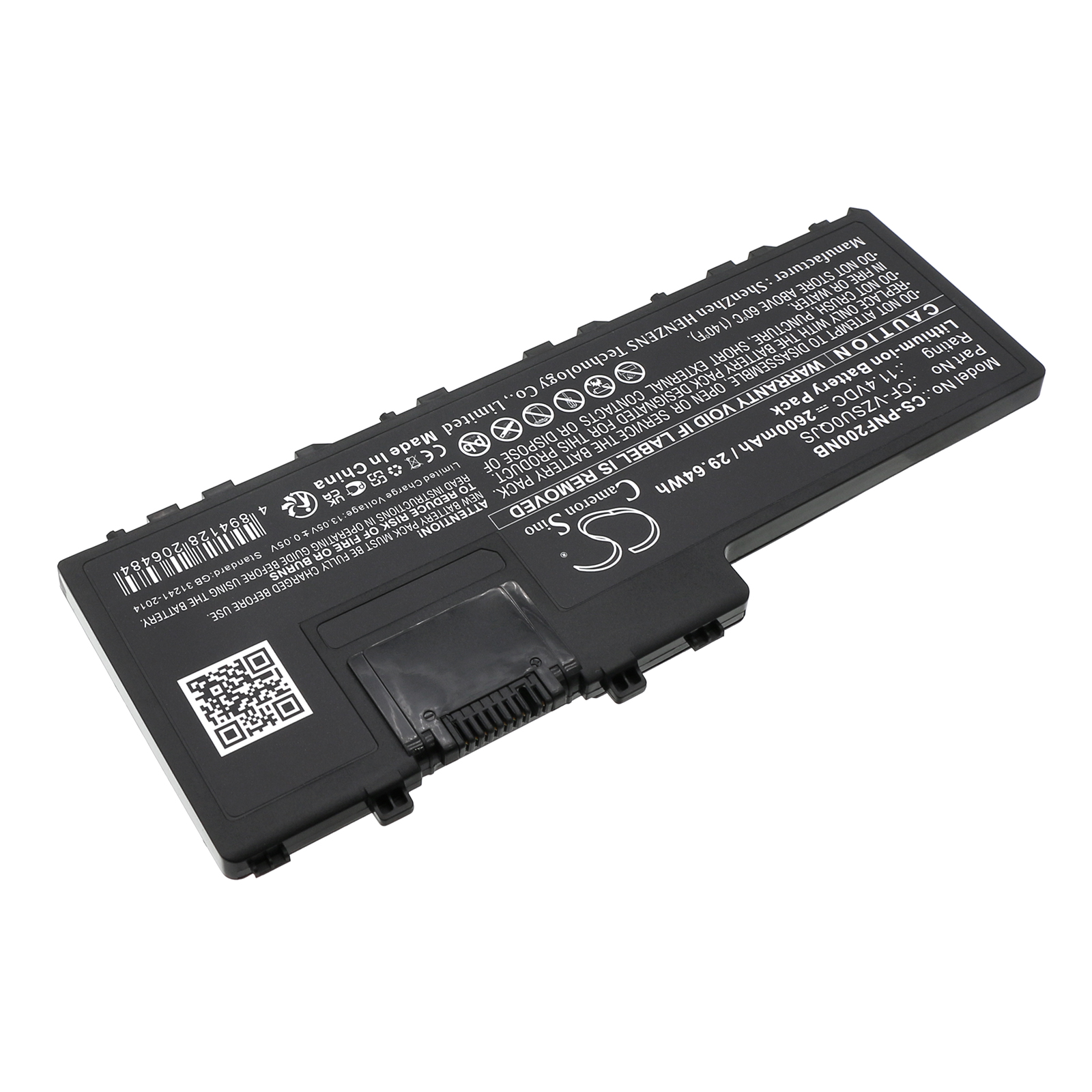 Акумулятор Panasonic CF-VEK2, Toughbook CF-20, Toughbook CF-20A0205NG, Toughbook CF-20A0205TD, Toughbook CF-20A0205TG, Toughbook CF-20A0255NG, Toughbook CF-20A5108TD, Toughbook CF-20C0205NG, Toughbook CF-20C0205TD, Toughbook CF-20C5108TD, Toughbook - Зображення 2