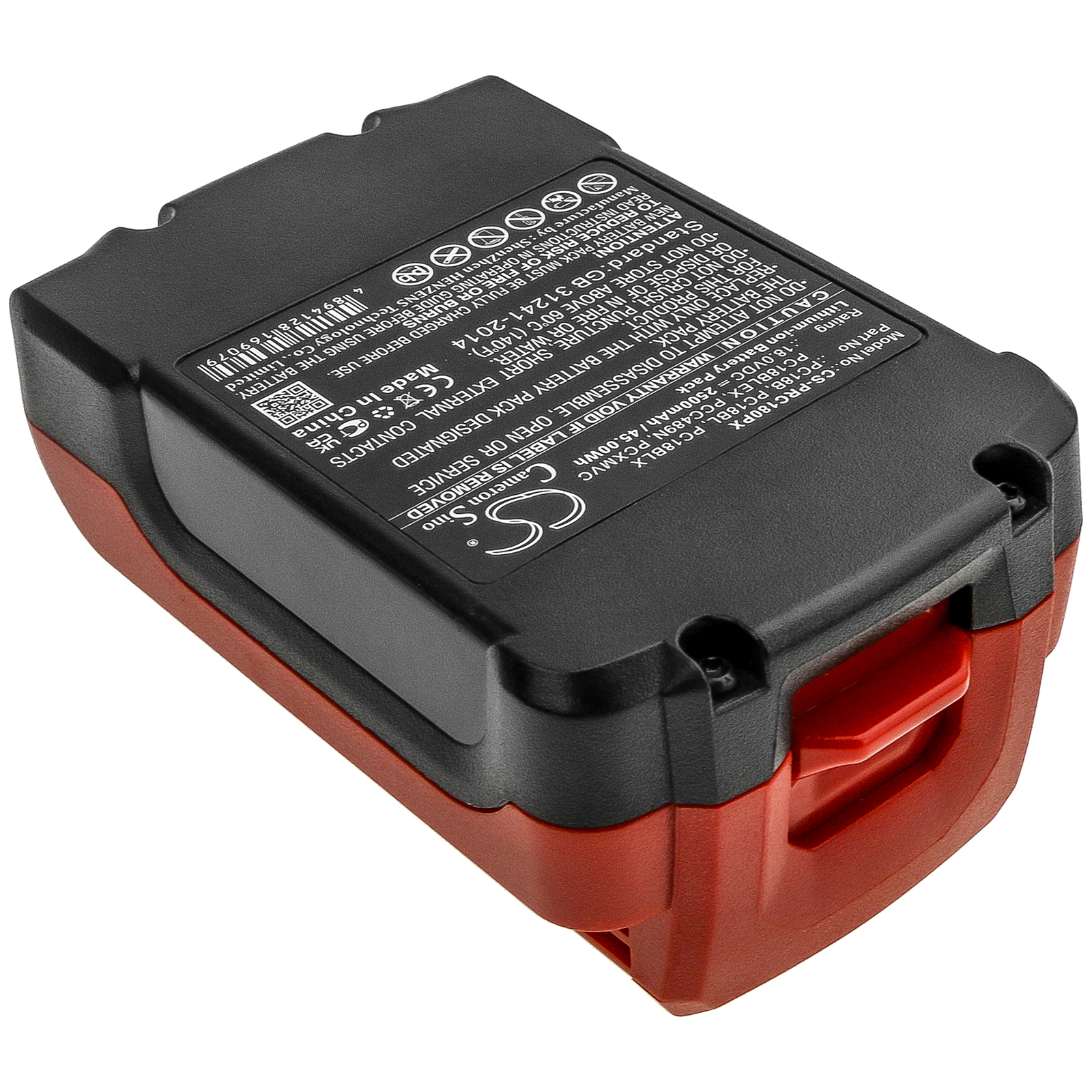Акумулятор Porter Cable PC1800D, PC1800L, PC1800RS, PC1801D, PC186C, PC18CS, PC18ID - Зображення 2