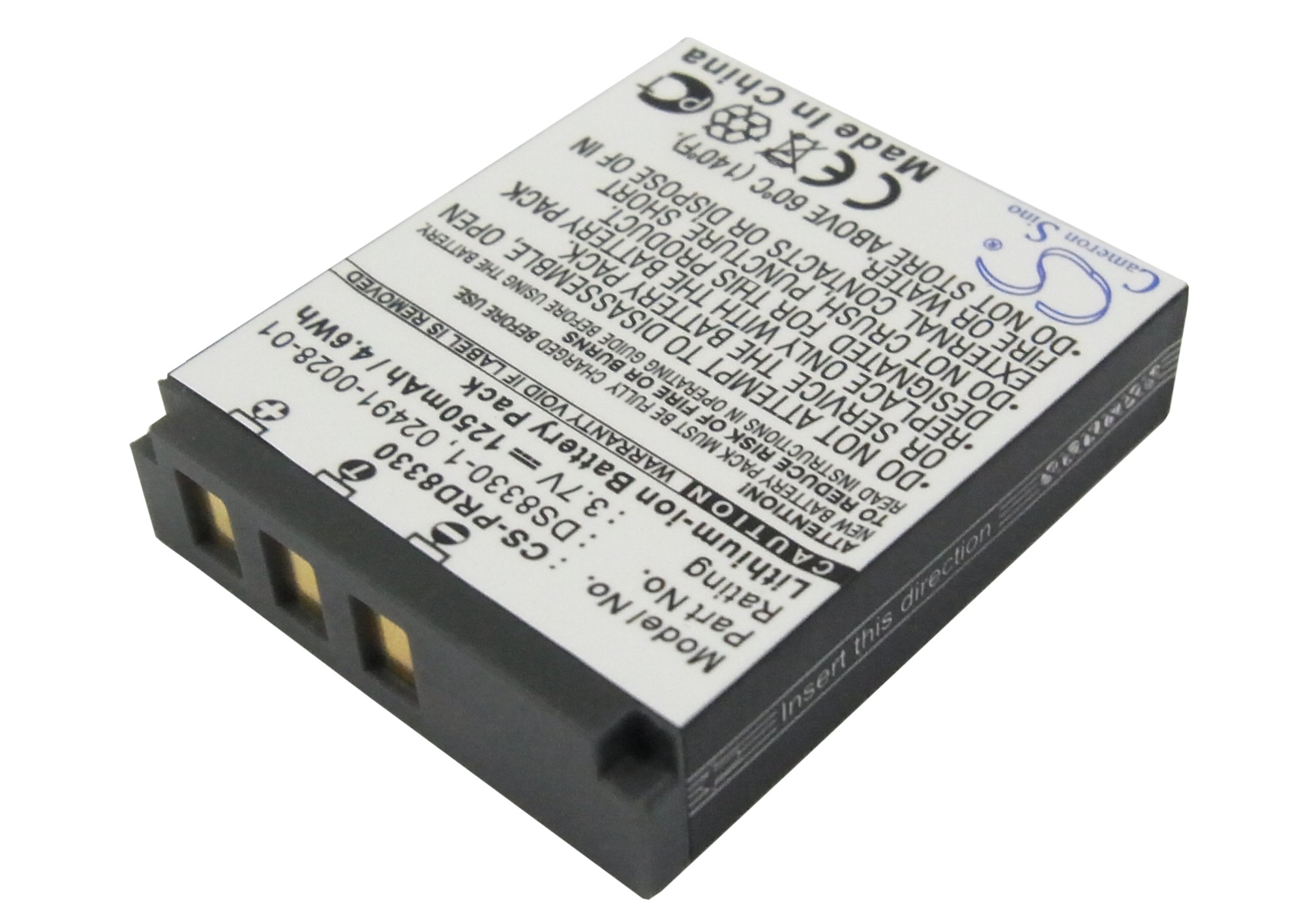 Акумулятор Ricoh 02491-0028-00, 02491-0028-01 - Зображення 2