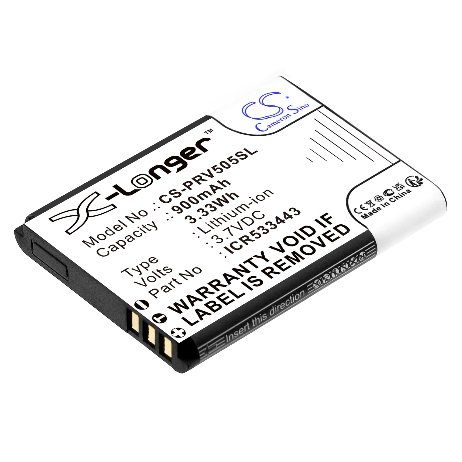 Акумулятор Prestigio PCDVRR505, RoadRunner 505