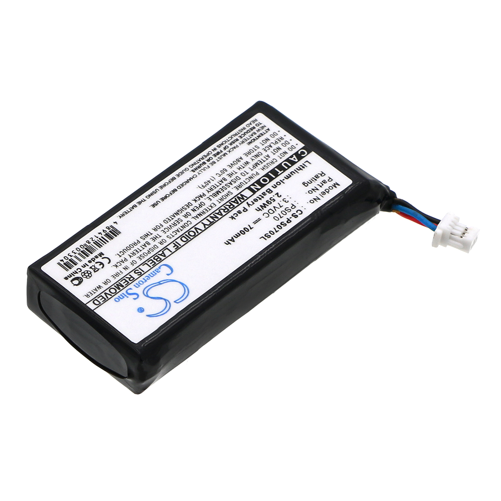 Акумулятор Philips GoGear HDD1630 6GB, HDD070 2GB, HDD070/00 2GB, HDD070/05 2GB, HDD070/102GB, HDD070/17 2GB, HDD070/17B 2GB, HDD1630/17 6GB - Зображення 2