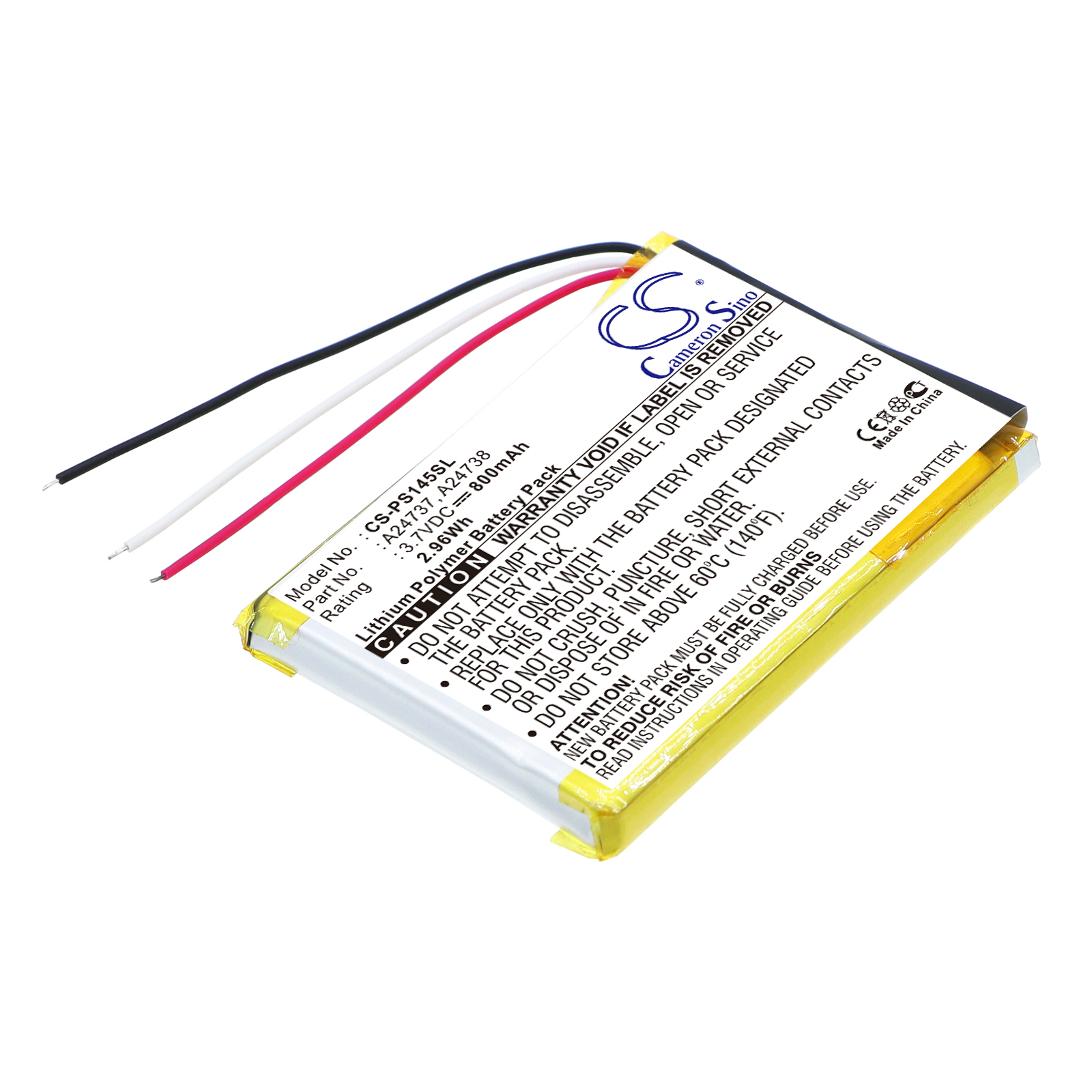 Акумулятор Philips GoGear SA6037, GoGear SA6044, GoGear SA6045, GoGear SA6087, GoGear SA6145