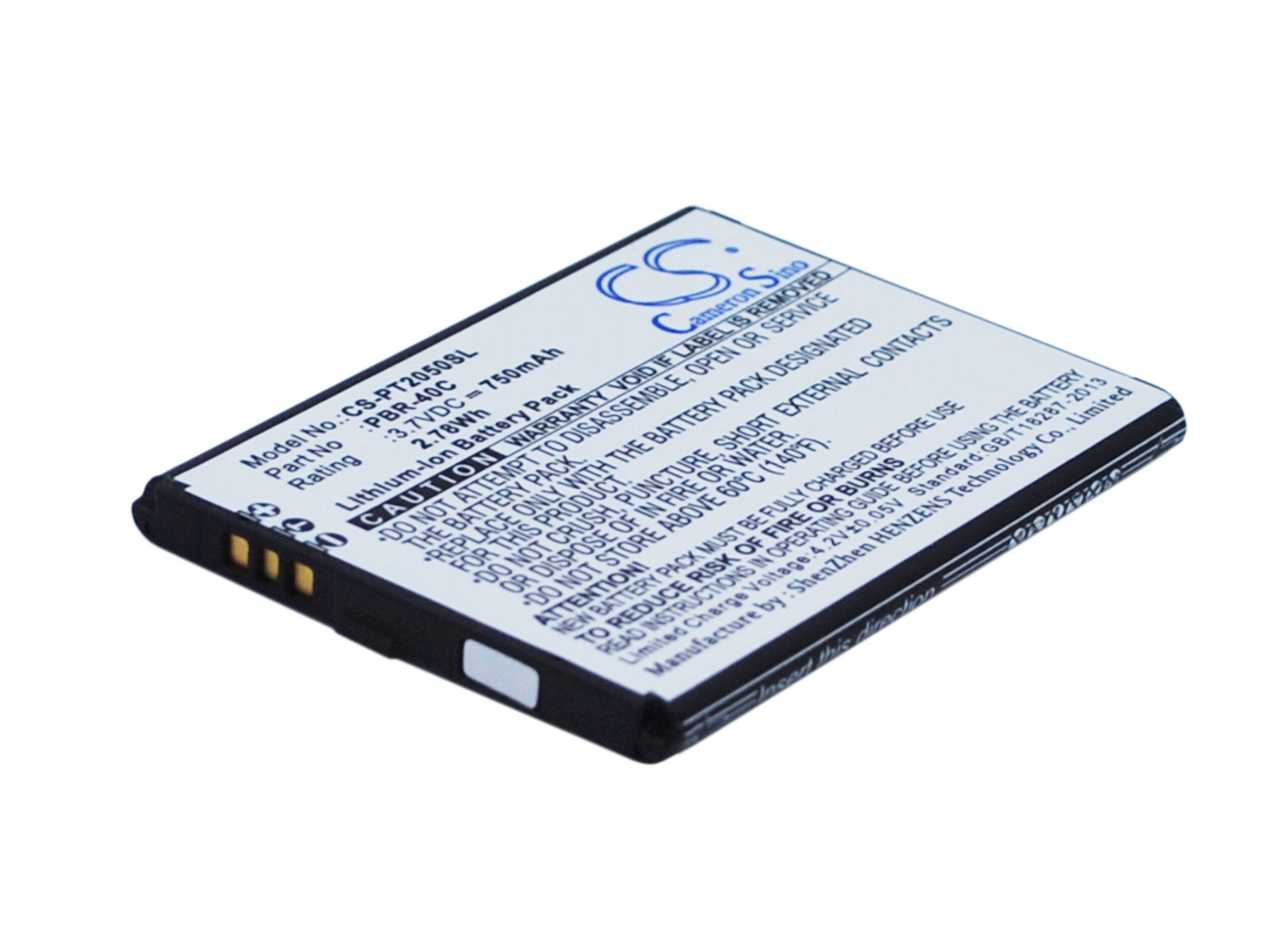 Акумулятор Pantech Breeze 4, Breeze IV, P2050 - Зображення 2