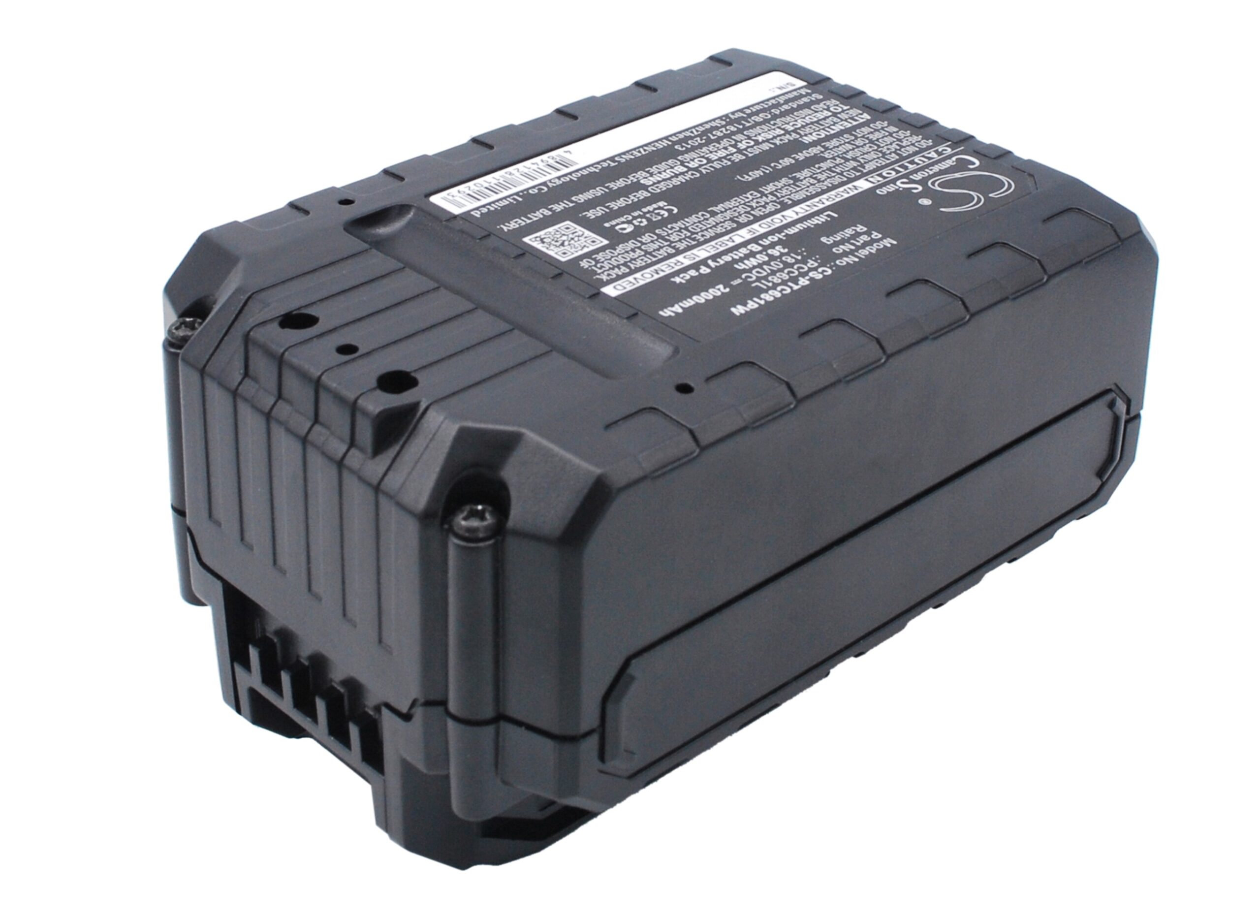 Акумулятор Black & Decker ASD18 Typ 1, ASD18 Typ 2, ASD184 Typ 1, ASD184 Typ 2, ASL186 H1, ASL186K, ASL188 H1, ASL188K, BCD001 H1, BCD001 H2, BCD002 H1, BCD002 H2, BCD003 Typ 1, BCD700S H1, BDASB18 H1, BDC120VA100, BDCCS18 Typ 1, BDCD18H1, BDCDC18 - Зображення 2