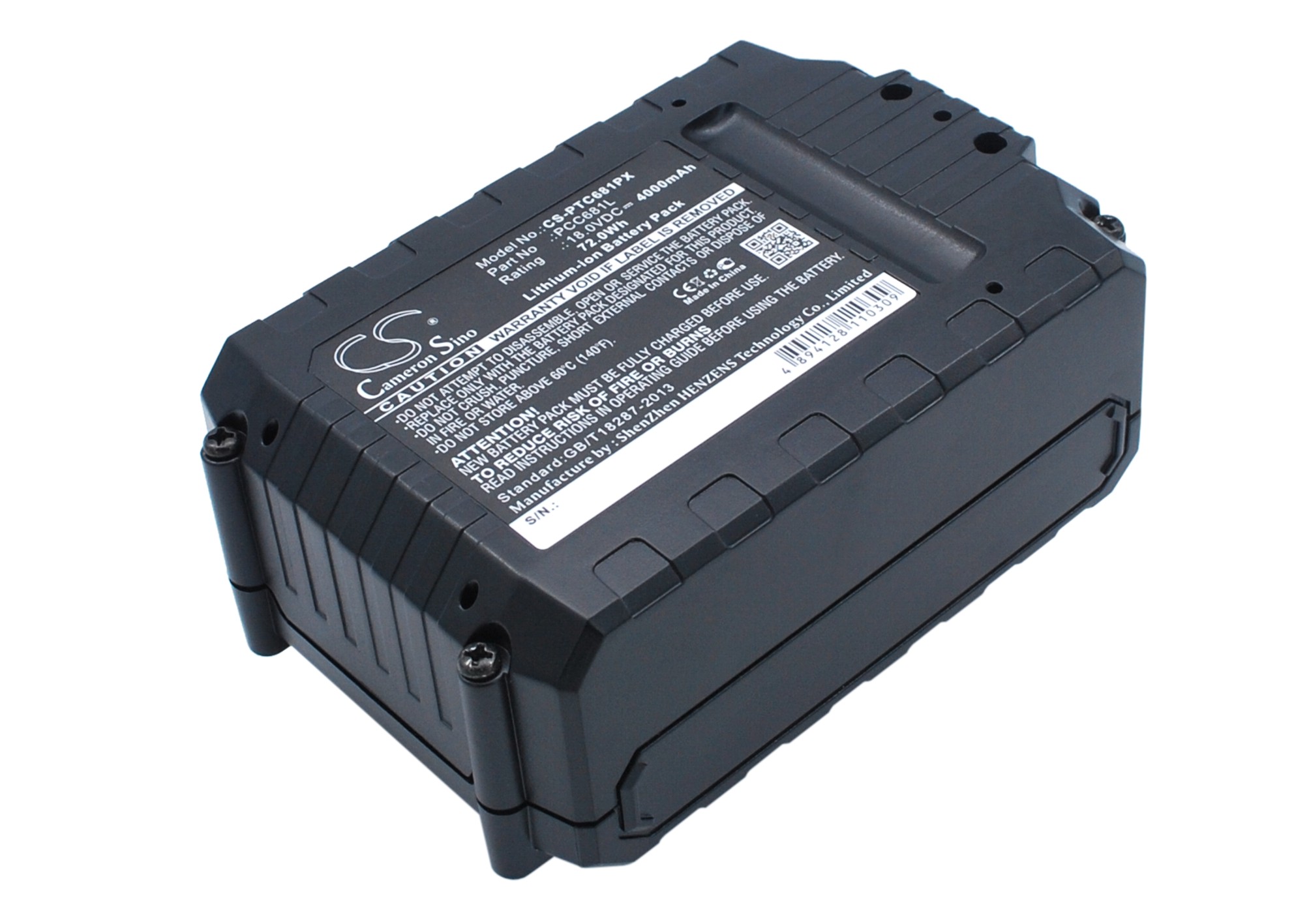 Акумулятор Black & Decker ASD18 Typ 1, ASD18 Typ 2, ASD184 Typ 1, ASD184 Typ 2, ASL186 H1, ASL186K, ASL188 H1, ASL188K, BCD001 H1, BCD001 H2, BCD002 H1, BCD002 H2, BCD003 Typ 1, BCD700S H1, BDASB18 H1, BDC120VA100, BDCCS18 Typ 1, BDCD18H1, BDCDC18