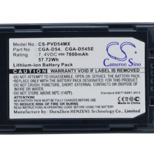 Акумулятор Panasonic AG-AC90, AG-AC-90, AG-DVC15, AG-DVC180A, AG-DVC30, AG-DVC30E, AG-DVC32, AG-DVC33, AG-DVC60, AG-DVC60E, AG-DVC62, AG-DVC63, AG-DVC7, AG-DVC80, AG-DVX100, AG-DVX1000, AG-DVX100A, AG-DVX100AE, AG-DVX100AP, AG-DVX100B, AG-DVX100BE,