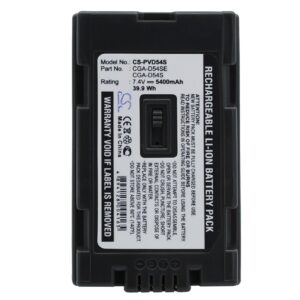 Акумулятор Panasonic AG-AC90, AG-AC-90, AG-DVC15, AG-DVC180A, AG-DVC30, AG-DVC30E, AG-DVC32, AG-DVC33, AG-DVC60, AG-DVC60E, AG-DVC62, AG-DVC63, AG-DVC7, AG-DVC80, AG-DVX100, AG-DVX1000, AG-DVX100A, AG-DVX100AE, AG-DVX100AP, AG-DVX100B, AG-DVX100BE,