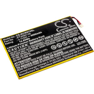 Акумулятор RCA Cambio, Galileo Pro, Galileo Pro 11.5", Maven Pro, RCT6303W87, RCT6303W87DK, RCT6513W87, RCT6513W87M, RCT6K03W13, Viking Pro, Viking Pro 10, Viking Pro 10.1", W101 Cambio, W101SA23T1