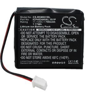 Акумулятор Ratiotec 79019, Soldi Smart, Soldi Smart Banknote Tester, Soldi Smart Pro, Soldi Smart Protech