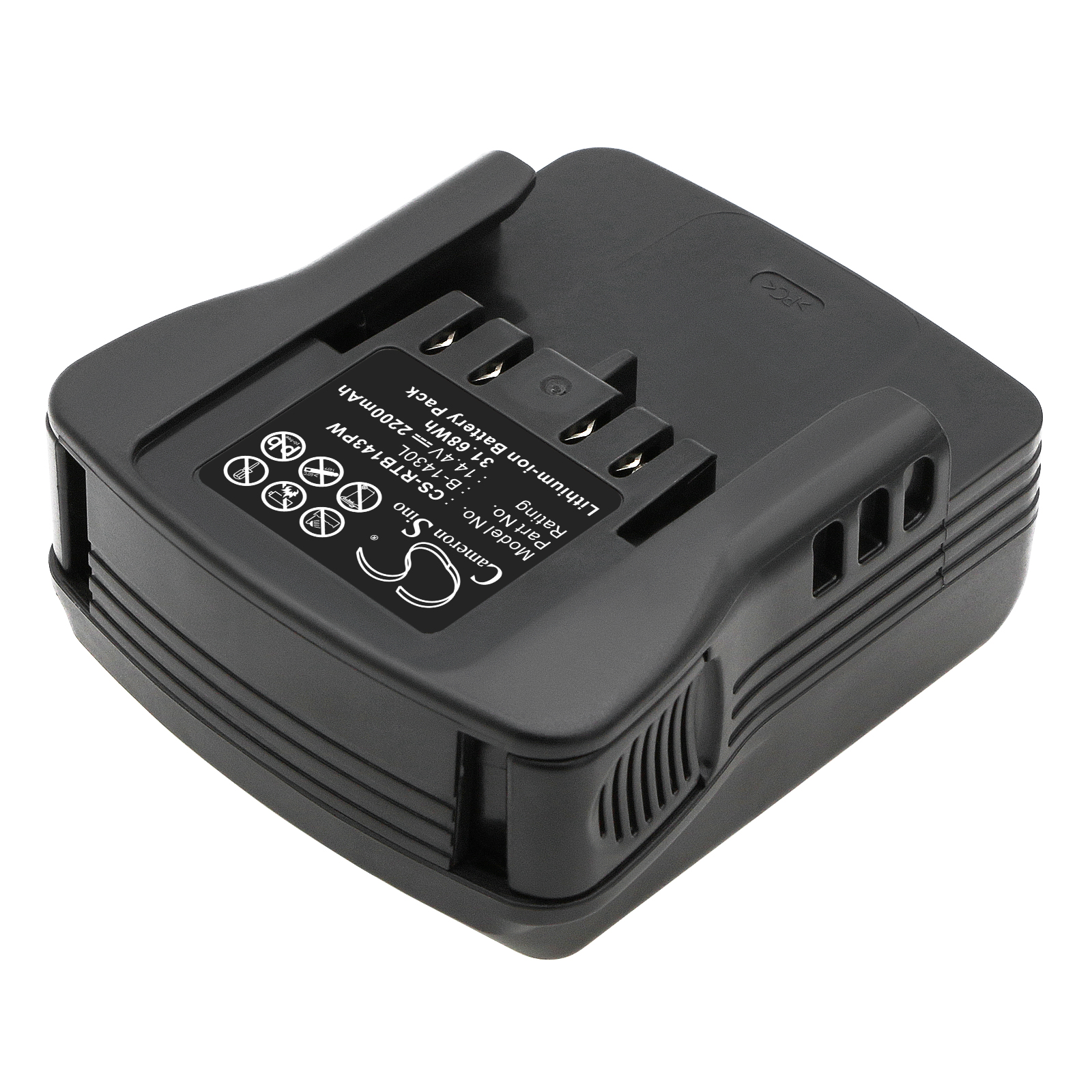 Акумулятор Ryobi BDM-143, BFL-140, BID-140, BID-1410, BID-142, BID-143, BID-1440, BIW-1465 - Зображення 2
