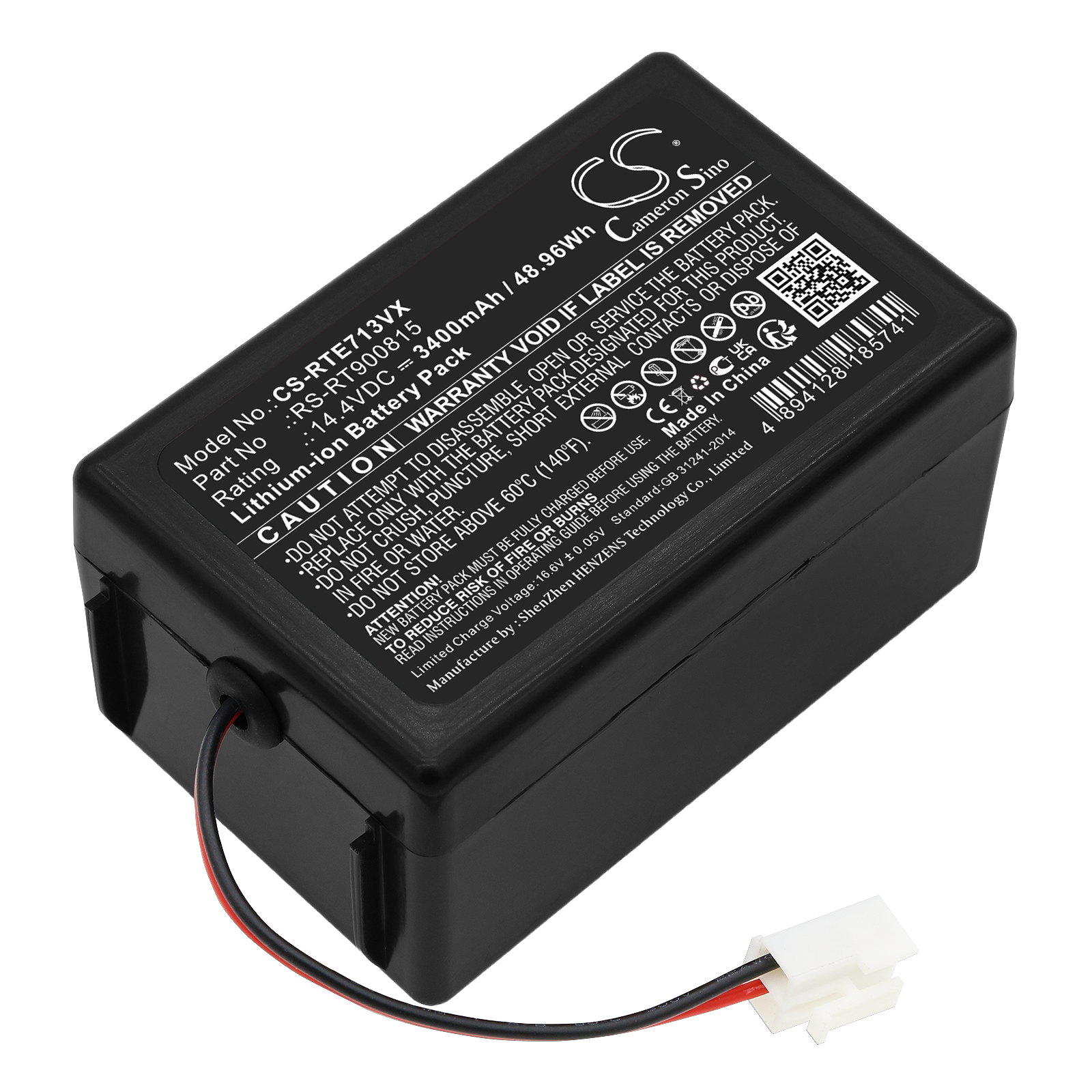 Акумулятор Rowenta RR7126, RR7133, RR7145, RR715, RR7157WH, Smart Force Extreme RR7126, Smart Force Extreme RR7133, Smart Force Extreme RR7145, Smart Force Extreme RR7157