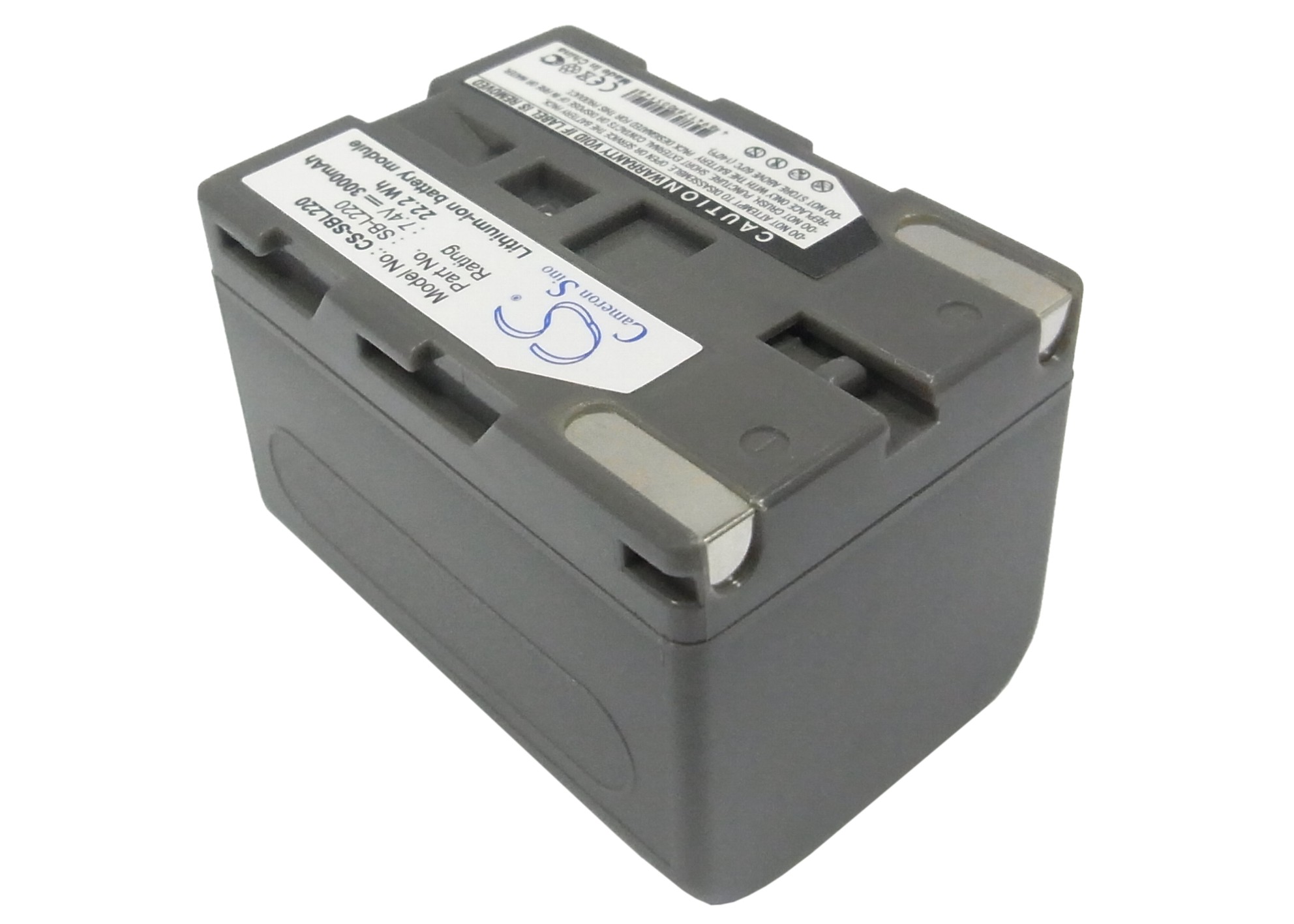 Акумулятор Samsung SCD20, SCD21, SCD23, SCD24, SCD27, SCD31, SCD323, SCD325, SCD327, SCD33, SCD34, SCD530, SCD590, SCD93, SCD99, VP-D101, VP-D103, VP-D105, VP-D107, VP-D20, VP-D21, VP-D23, VP-D230, VP-D24, VP-D250, VP-D26, VP-D270, VP-D301, VP-D303, - Зображення 2