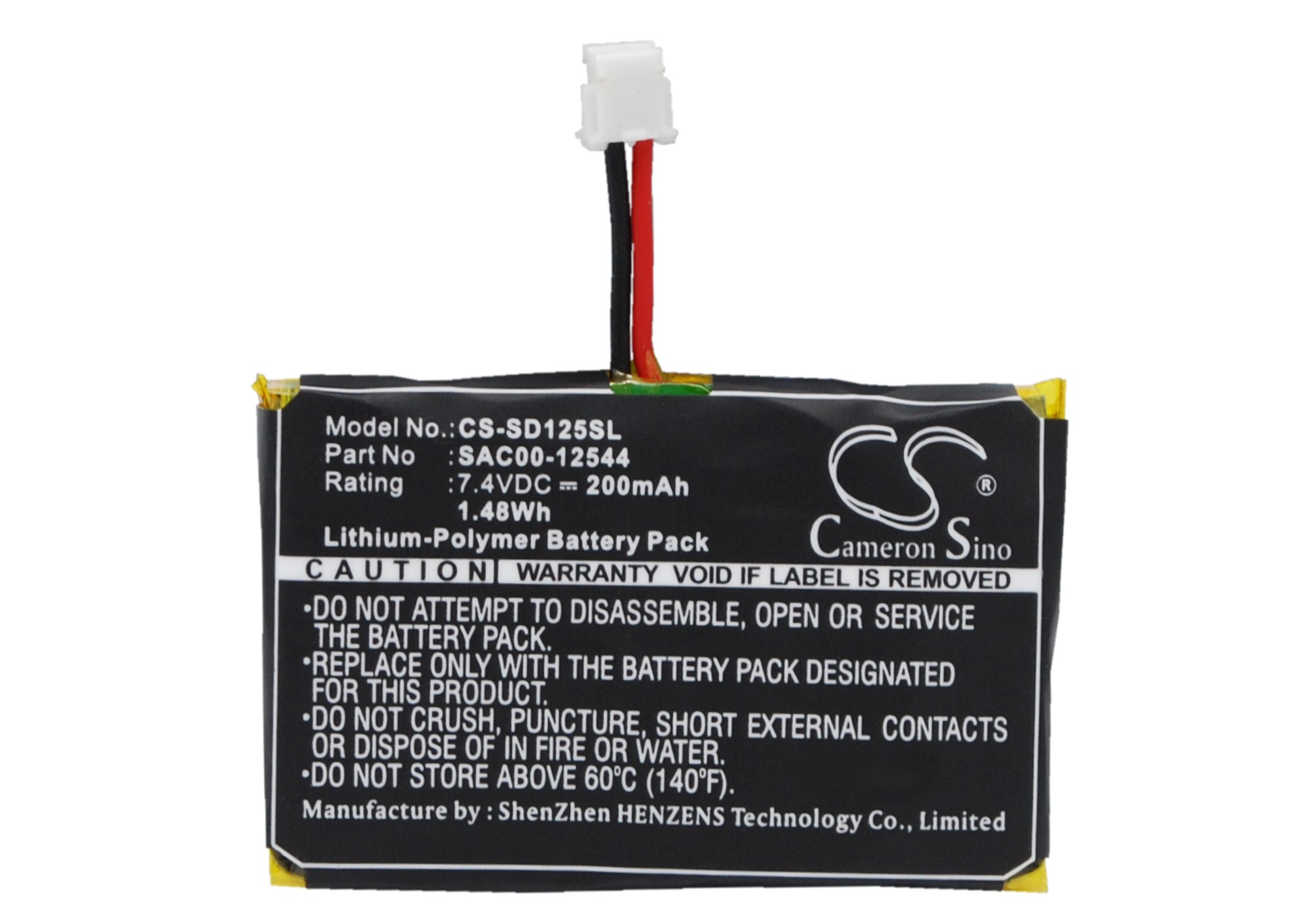 Акумулятор Sportdog HoundHunter SD-3225 SR-300 rec, ProHunter SD-2525 SR-300 recei, SD-1225 Trainer Receiver, SD-1225E Receiver, SD-1825 Trainer Receiver, SD-1825E Receiver, SD-2525 Trainer Receiver, SD-3225 Trainer Receiver, SportHunter SD-1225
