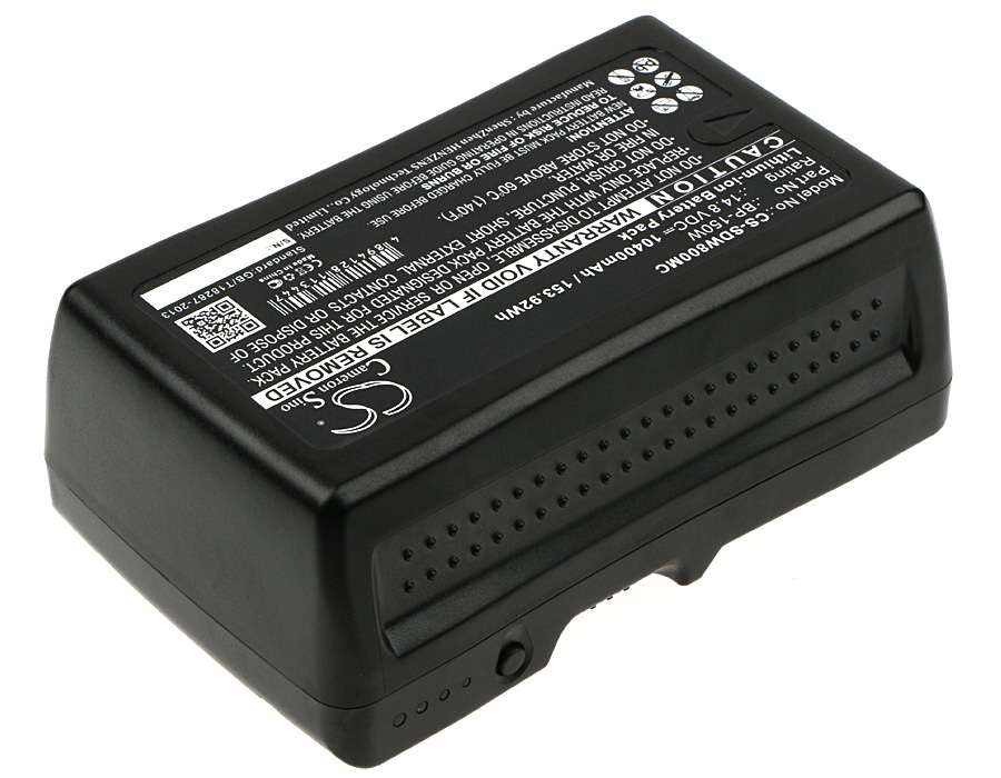 Акумулятор Sony DSR-250P, DSR-600P, DSR-650P, HDW-800P, PDW-850, V-Lock, V-Mount, V-Mount V-Lock - Зображення 2