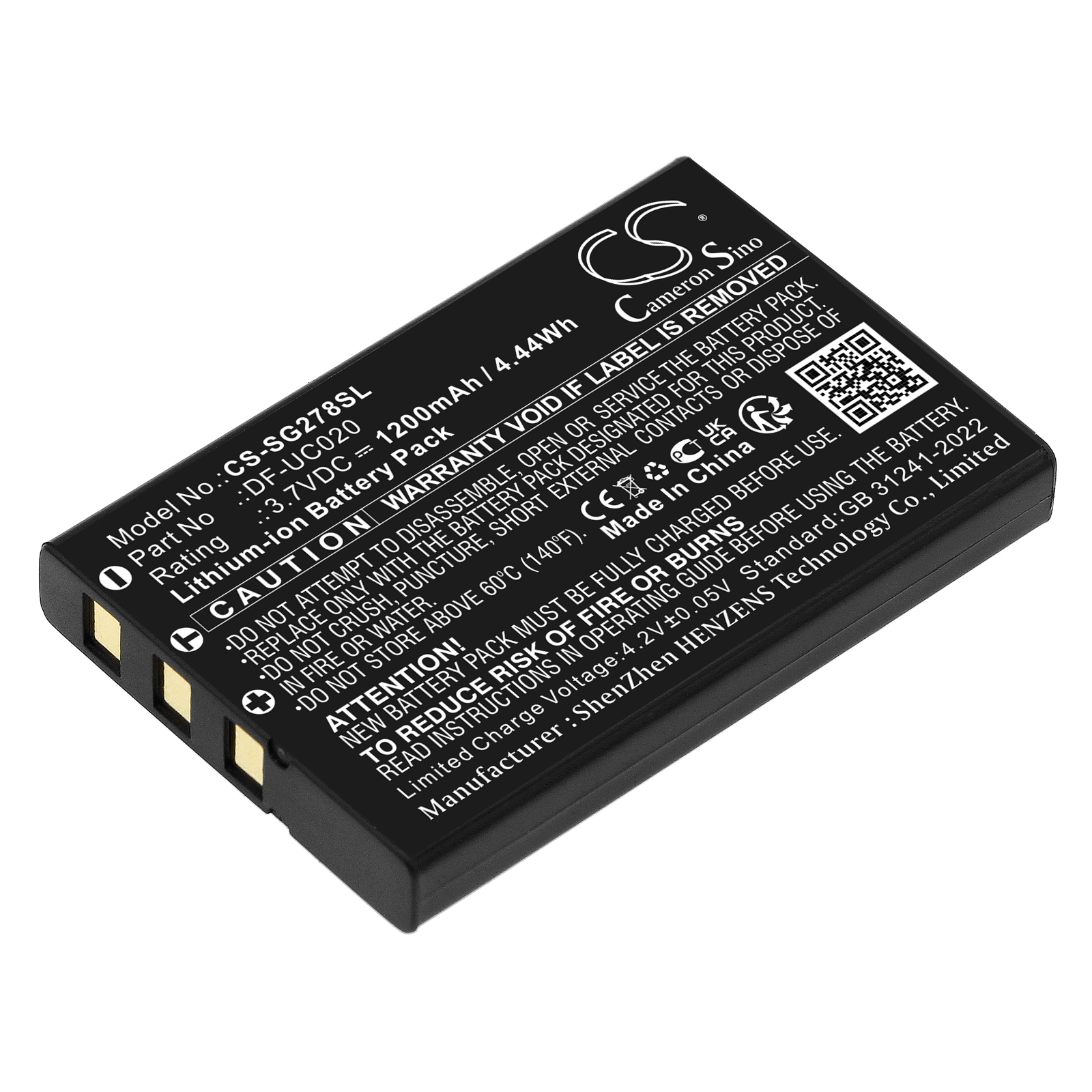 Акумулятор Zycast SG-278
