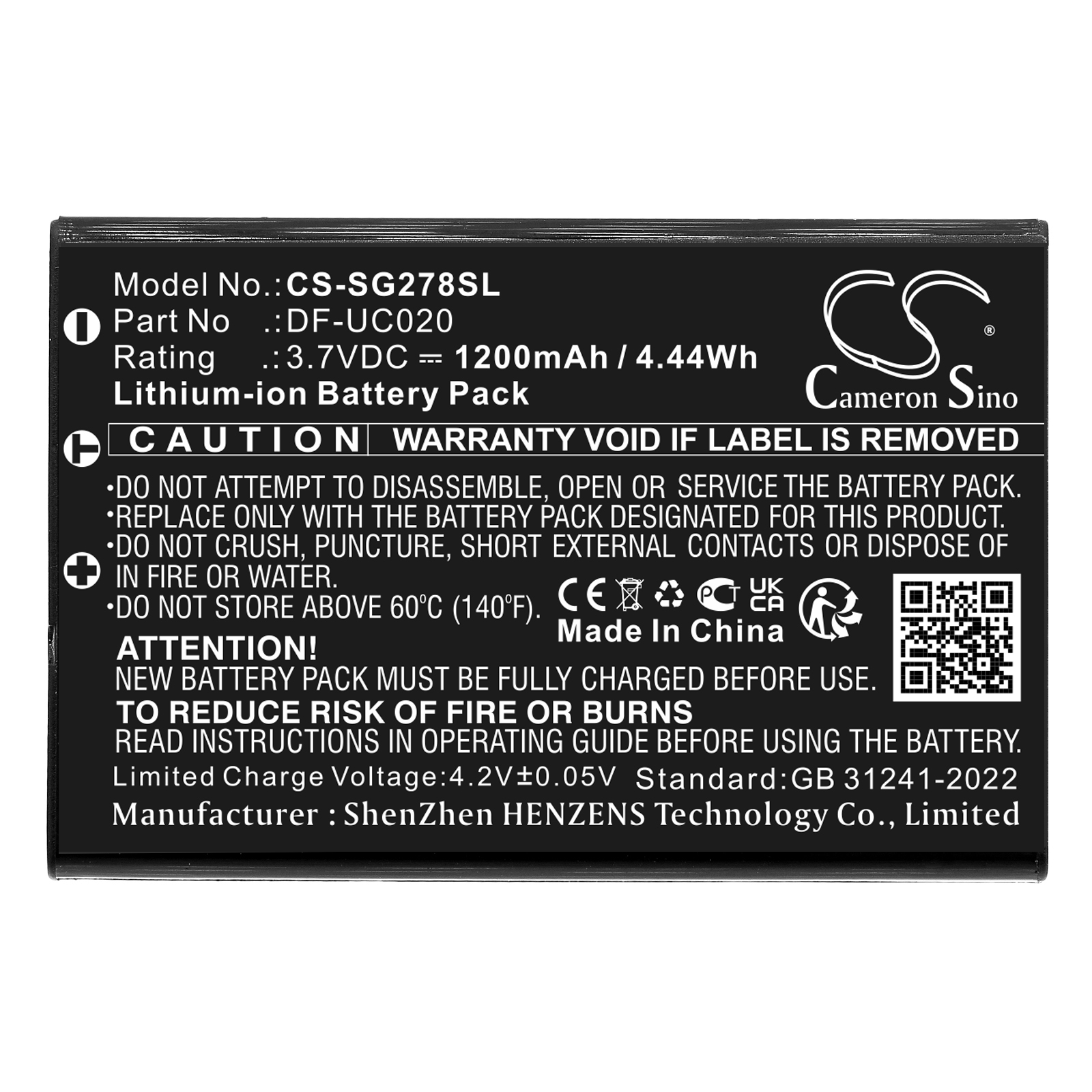 Акумулятор Zycast SG-278 - Зображення 3