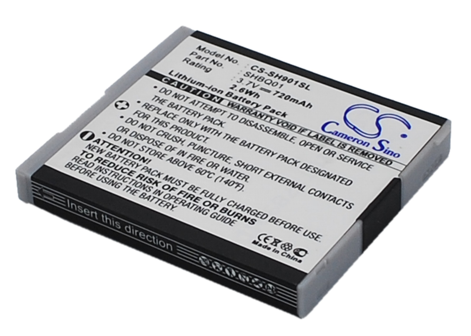 Акумулятор Sharp SH05, SH901iS, SH902i, V401SH