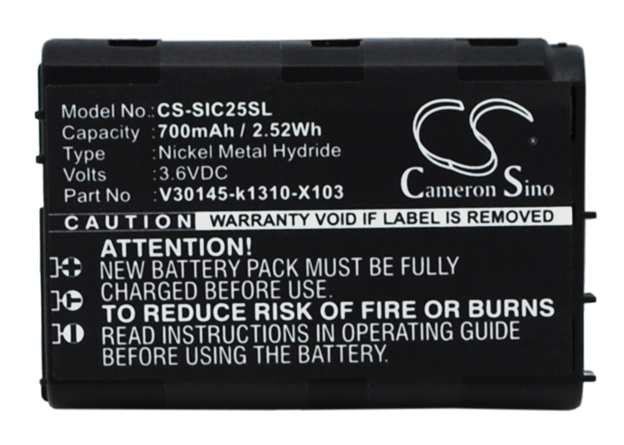 Акумулятор Siemens C25, C25 Power, C2588, C25e, C28