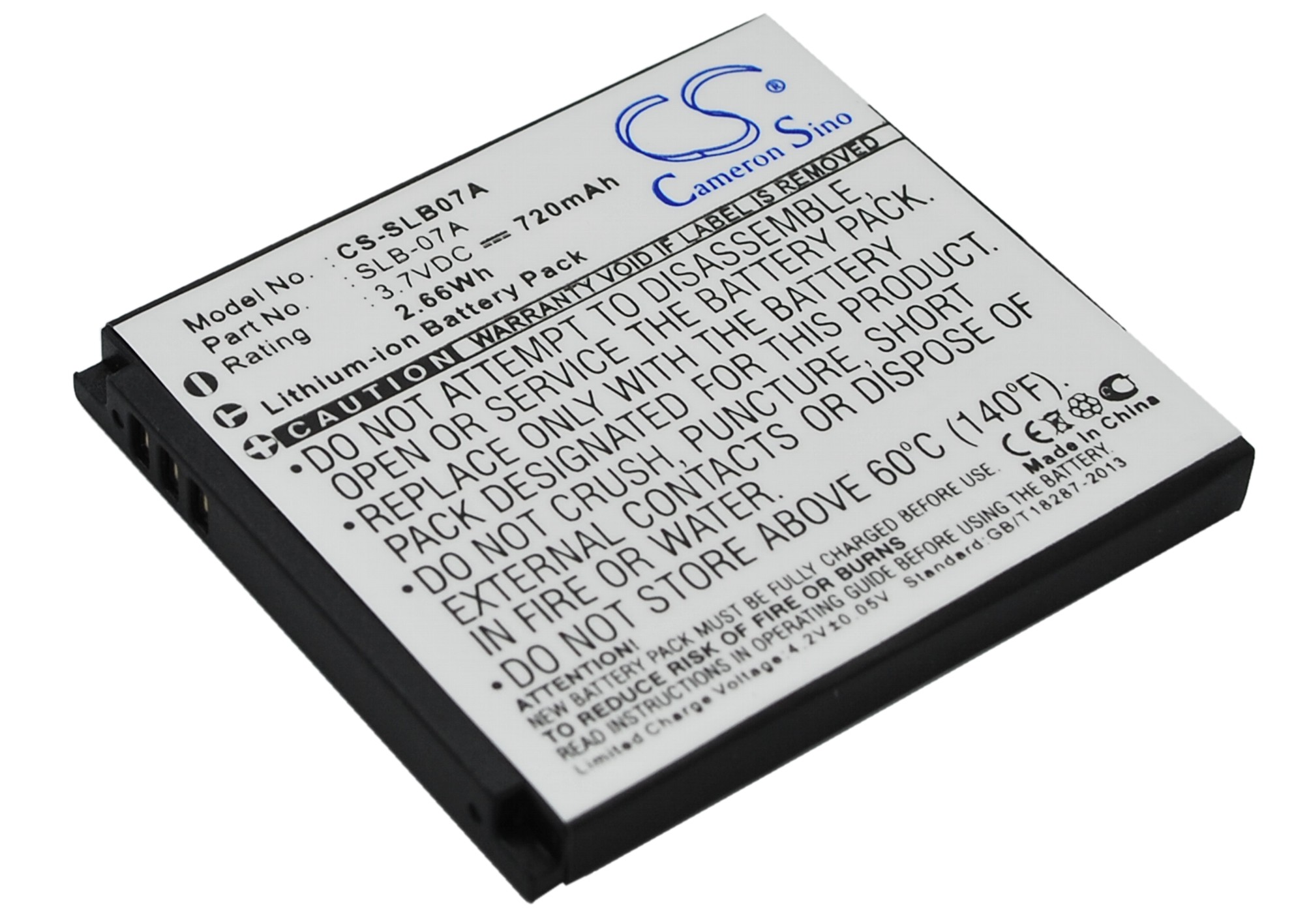Акумулятор Samsung ST50, ST500, ST550, ST600, TL100, TL205, TL210, TL220, TL225, TTL-20