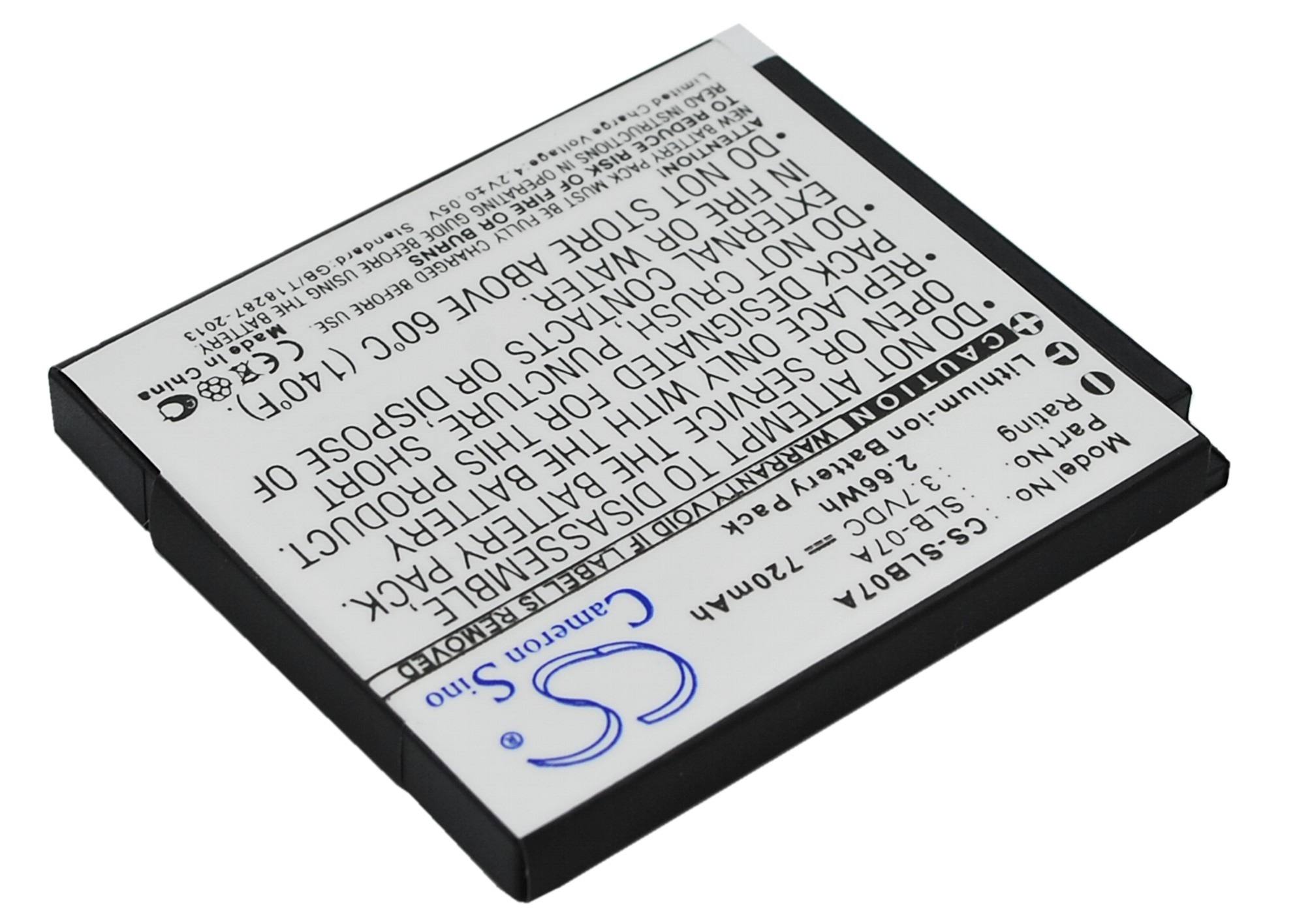 Акумулятор Samsung ST50, ST500, ST550, ST600, TL100, TL205, TL210, TL220, TL225, TTL-20 - Зображення 2