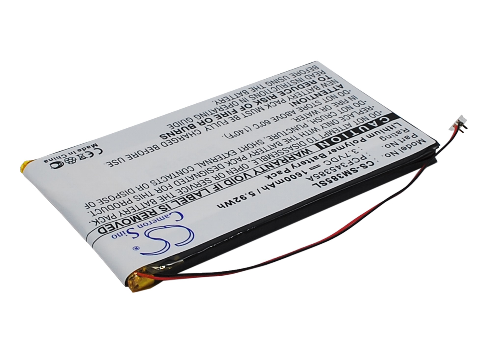 Акумулятор Samsung Napster MP3 player, PMPSGY910, Y910, YP106G - Зображення 2