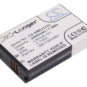 Акумулятор Samsung E2370 Solid, GT-E2370, Xcover E2370