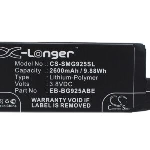 Акумулятор Samsung Galaxy S6 Edge, Galaxy S6 Edge TD-LTE, SC-04G, SGH-N516, SGH-V504, SM-G925, SM-G9250, SM-G925A, SM-G925F, SM-G925FQ, SM-G925I, SM-G925J, SM-G925K, SM-G925L, SM-G925P, SM-G925R, SM-G925R4, SM-G925S, SM-G925T, SM-G925V, SM-G925W8,