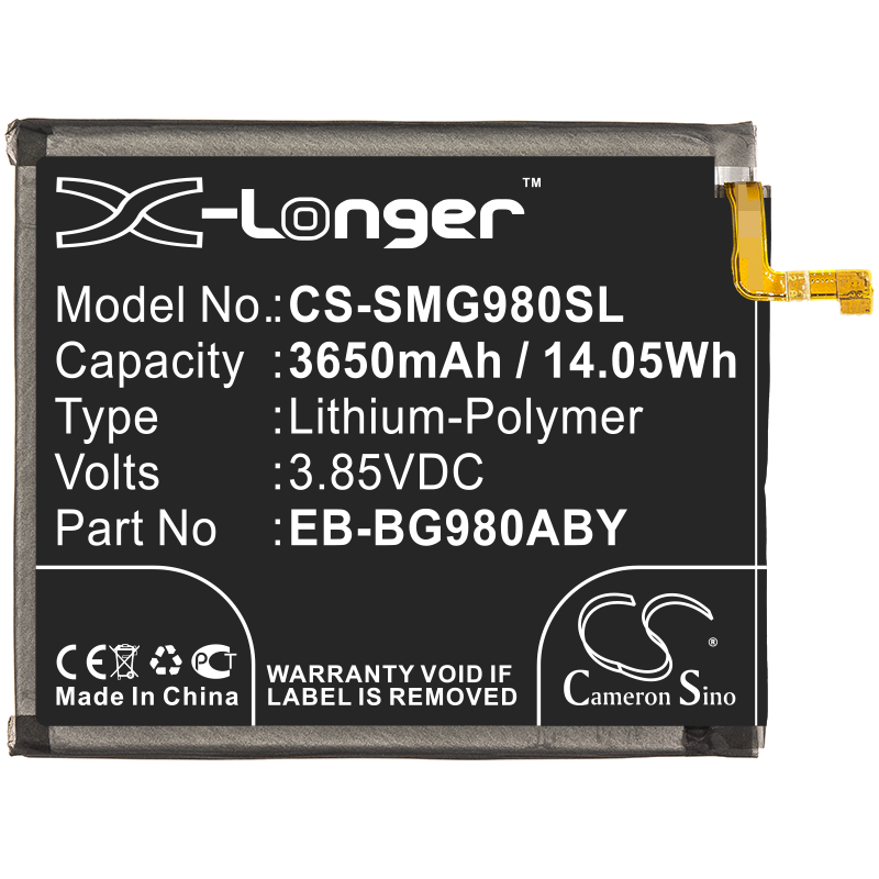 Акумулятор Samsung Galaxy S11e, Galaxy S20, SC-51A, SGH-N410, SM-G980F, SM-G980F/DS, SM-G981B, SM-G981D, SM-G981J, SM-G981N - Зображення 3
